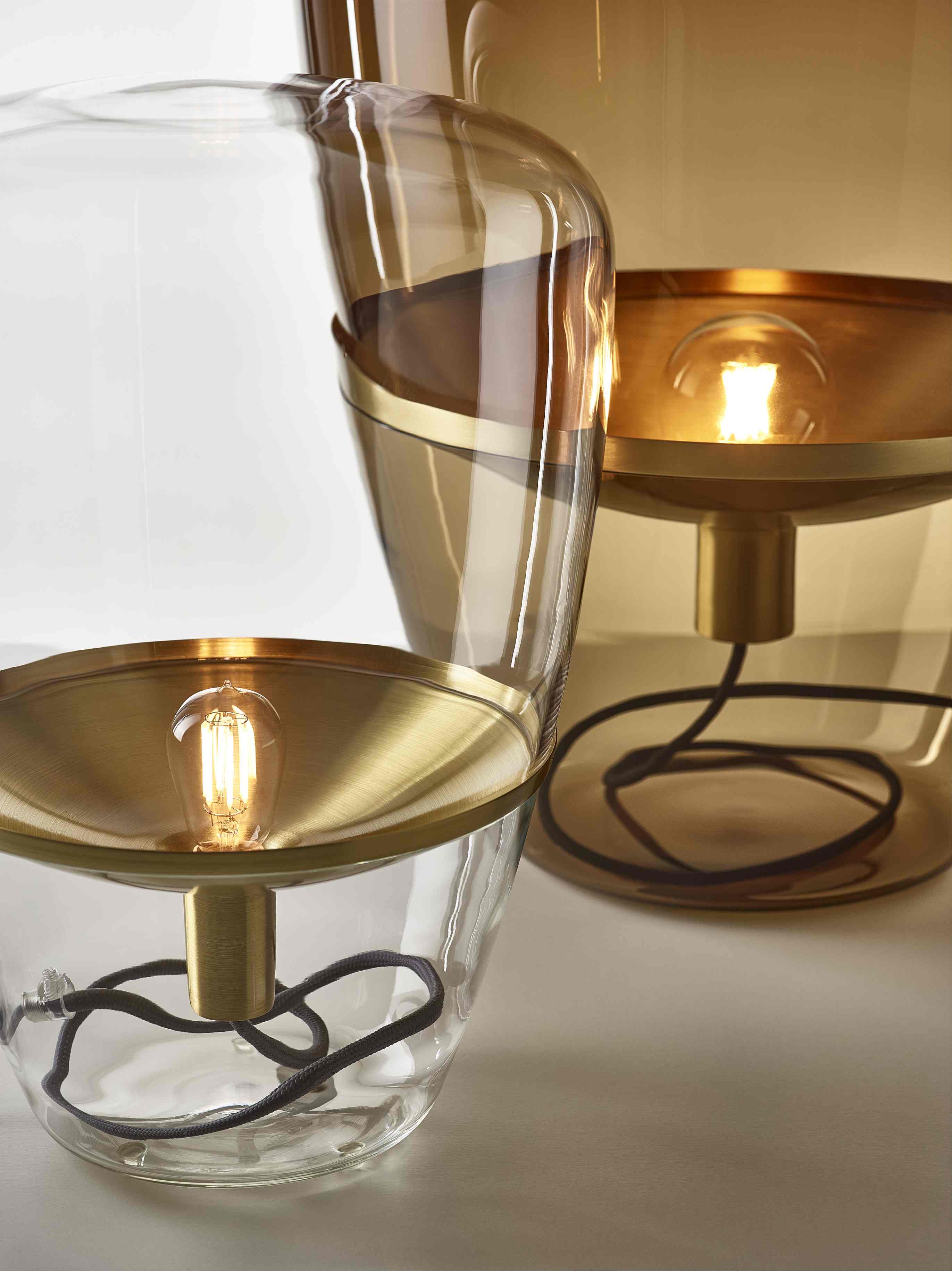 Stojaca lampa BALLOONS nafukované sklo