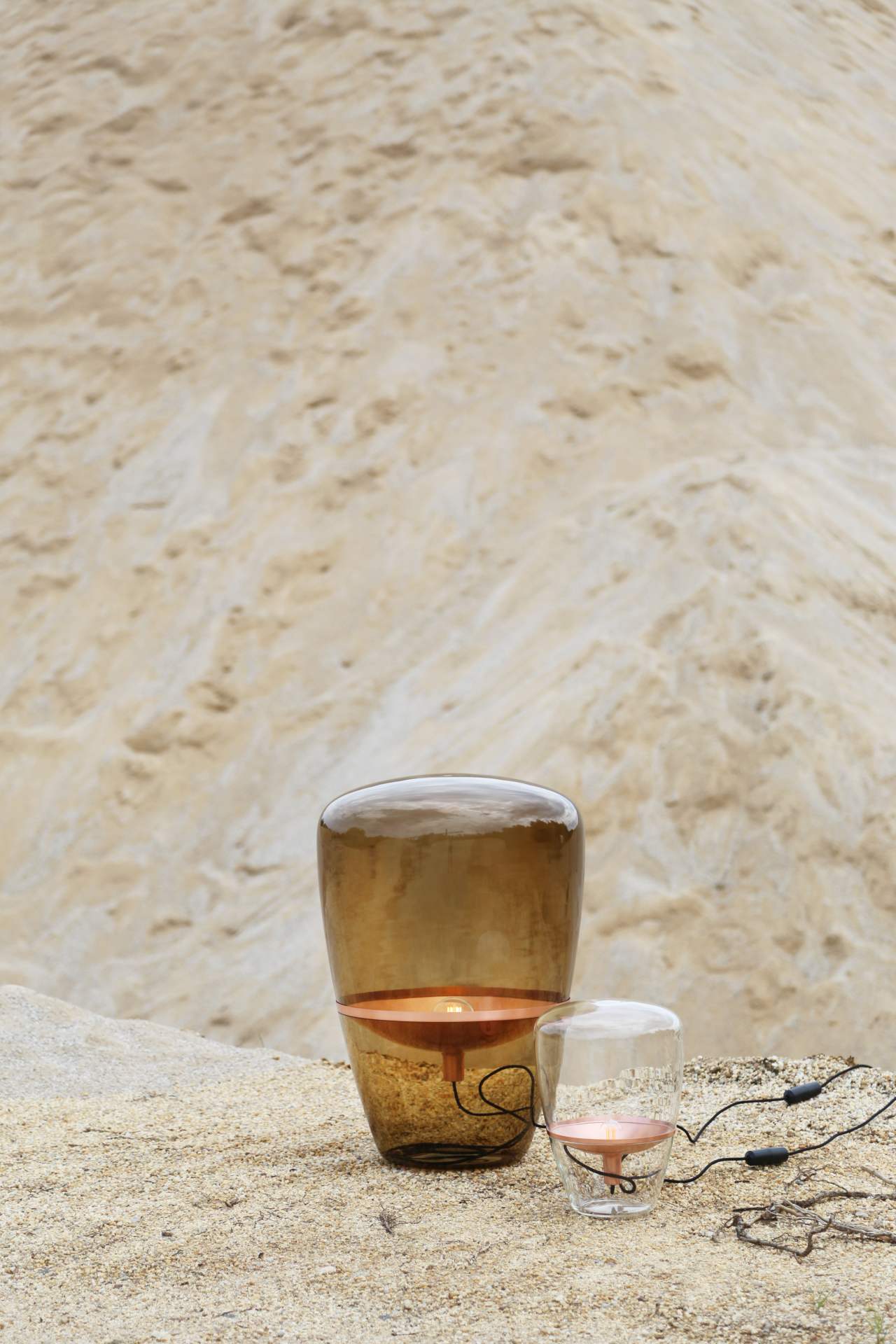 Stojaca lampa BALLOONS nafukované sklo