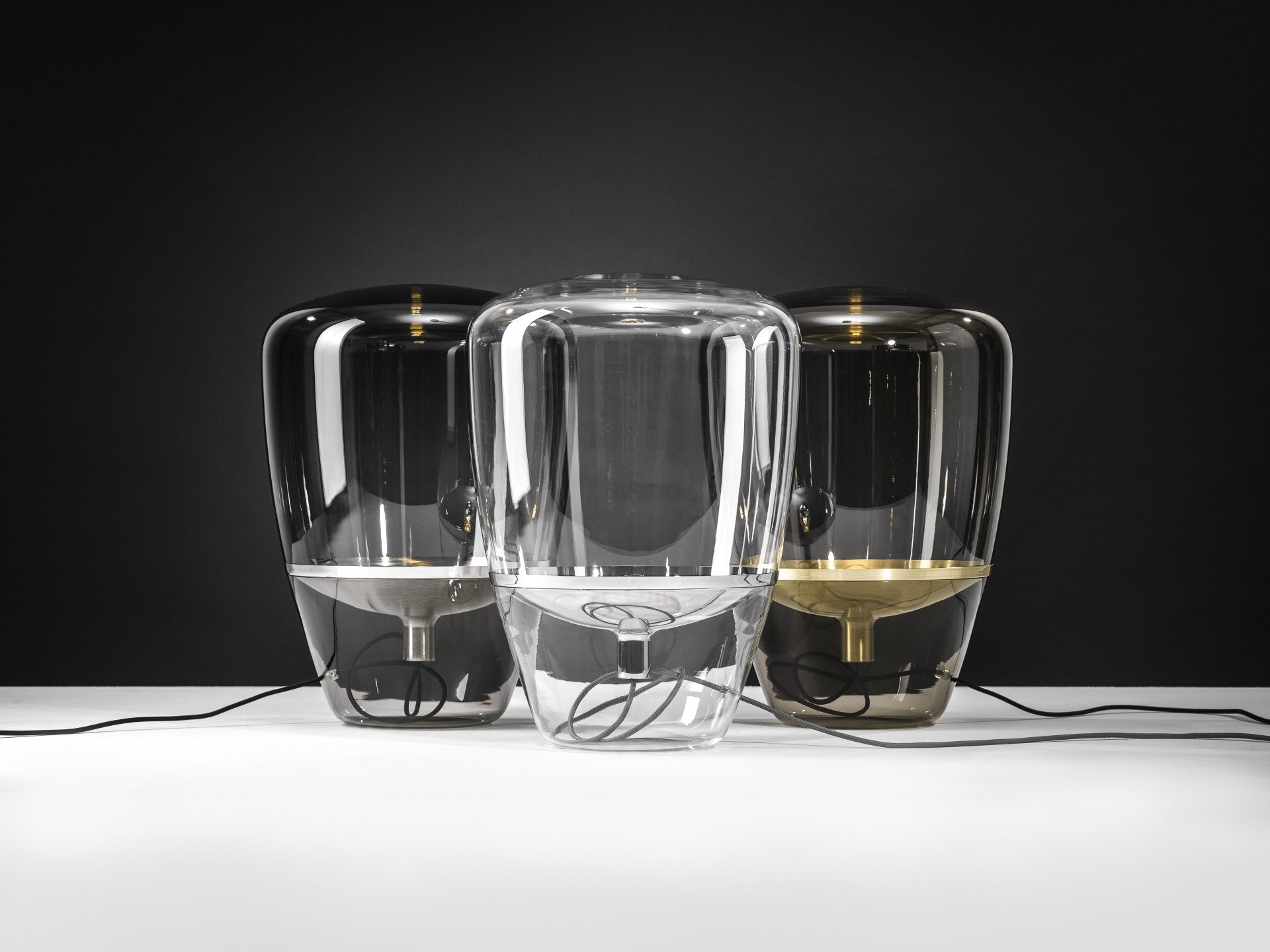 Stojaca lampa BALLOONS nafukované sklo