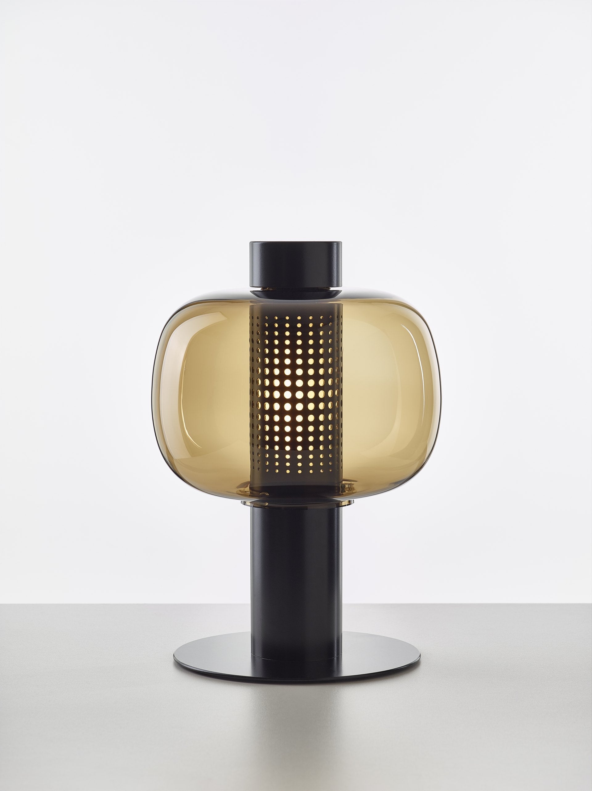 Outdoor floor lamp BONBORI blown glass