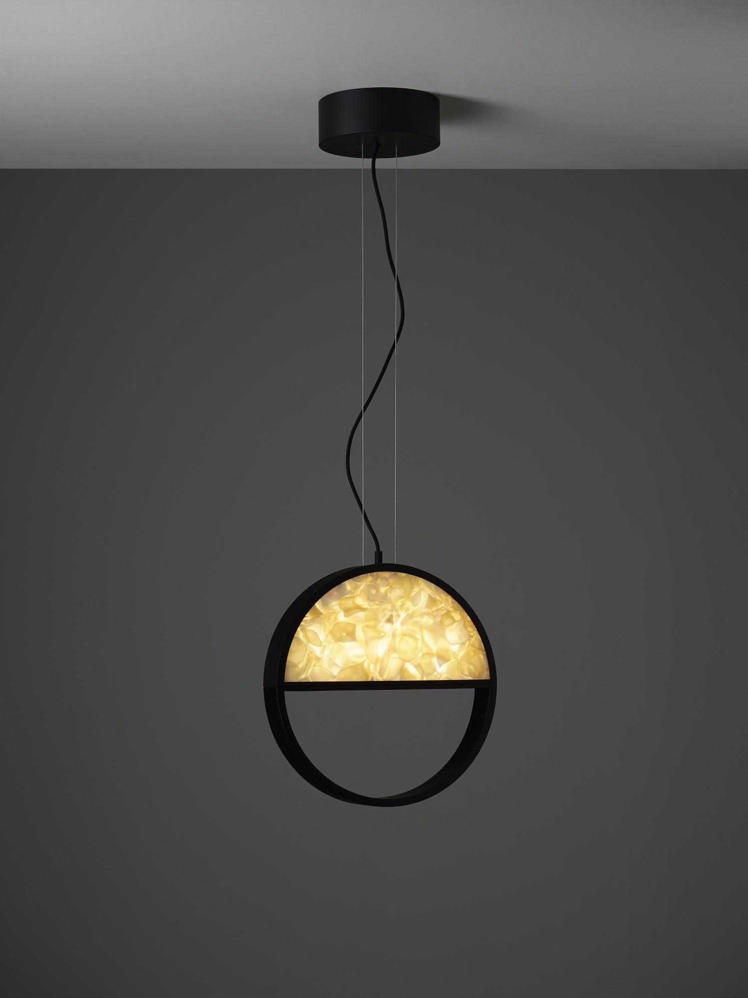 Závesná lampa GEOMETRIC sklo lesklé Brokisglass