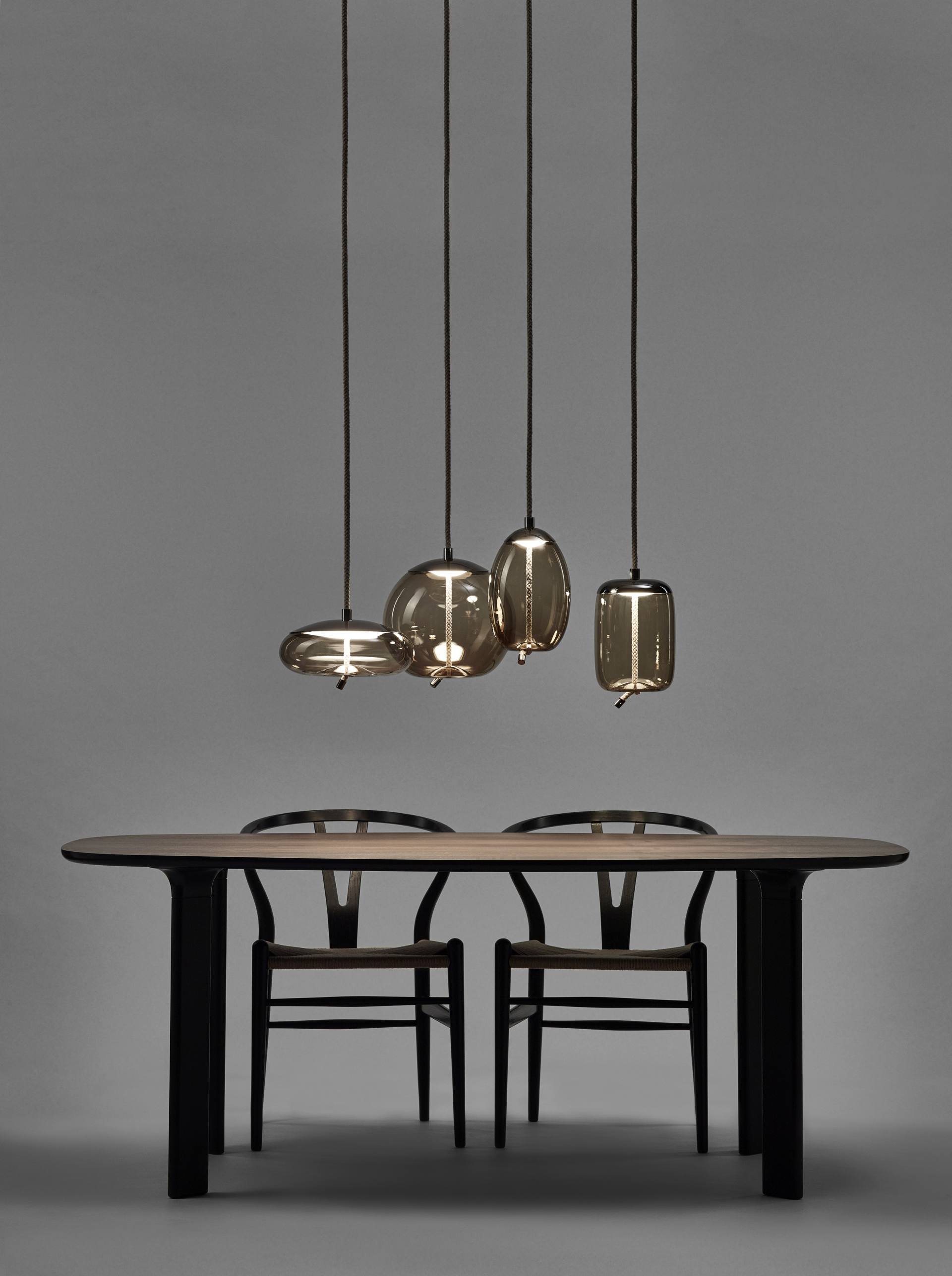 Knot Small hanging lamp - UOVO GLASS