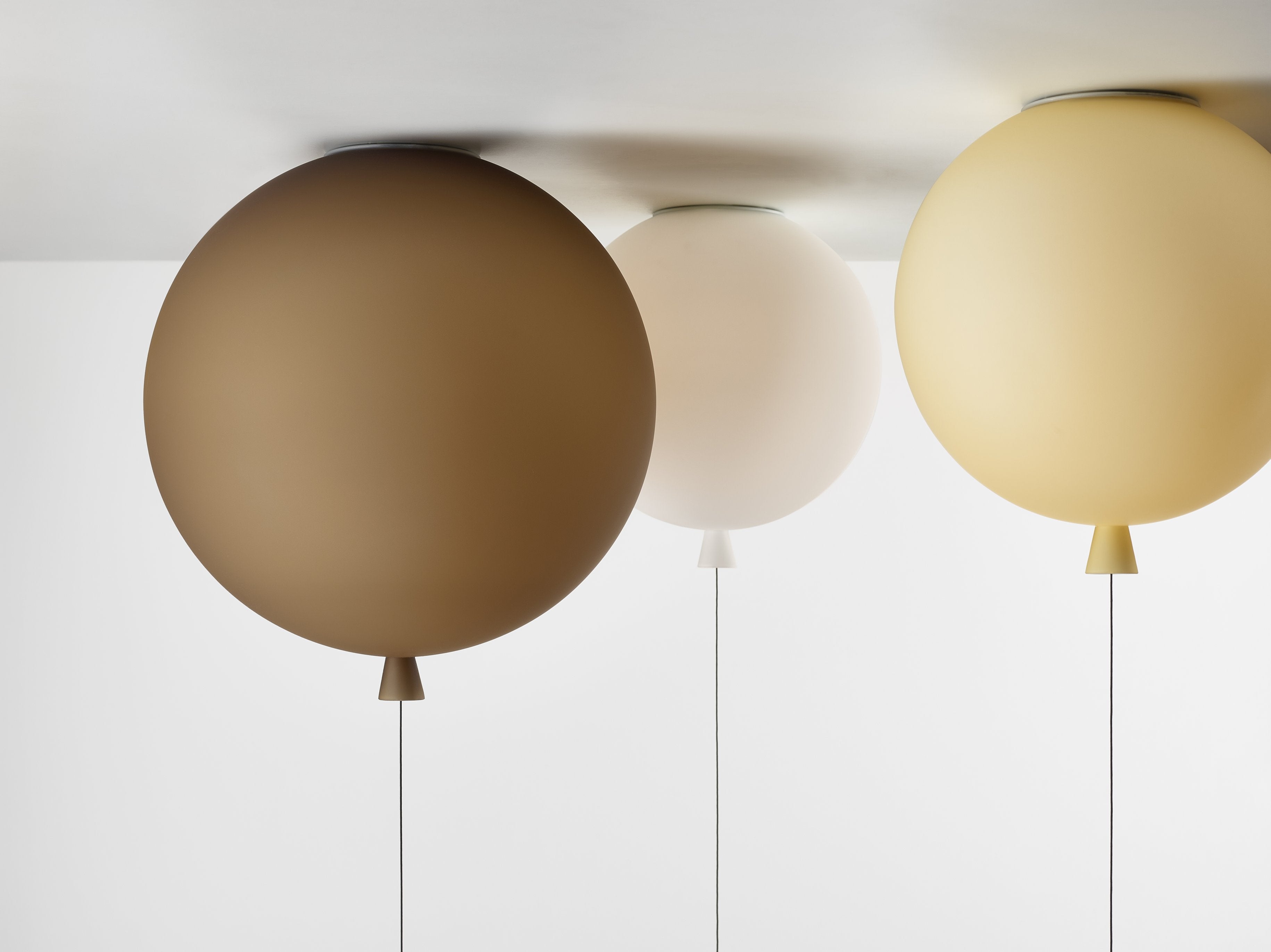 MEMORY ceiling lamp frosted glass
