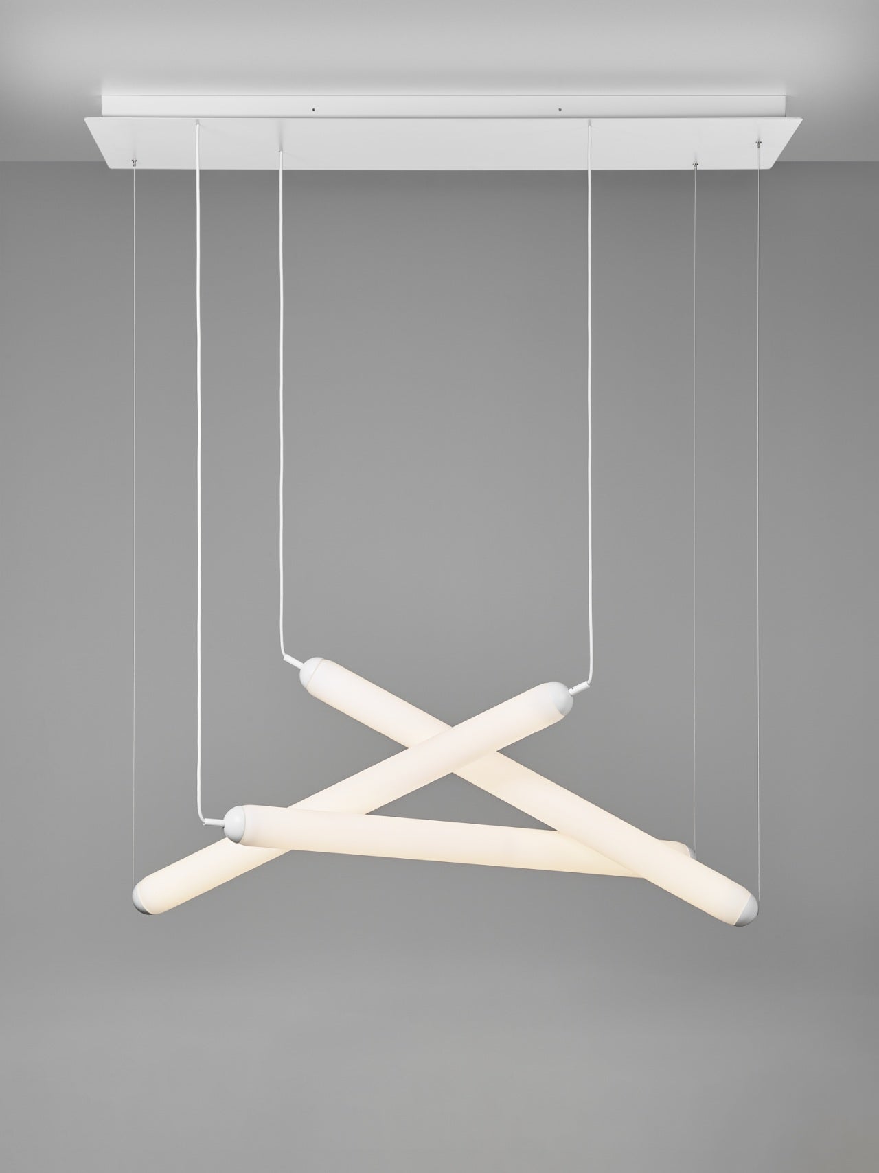 Závesná lampa PURO ECLECTIC matné sklo