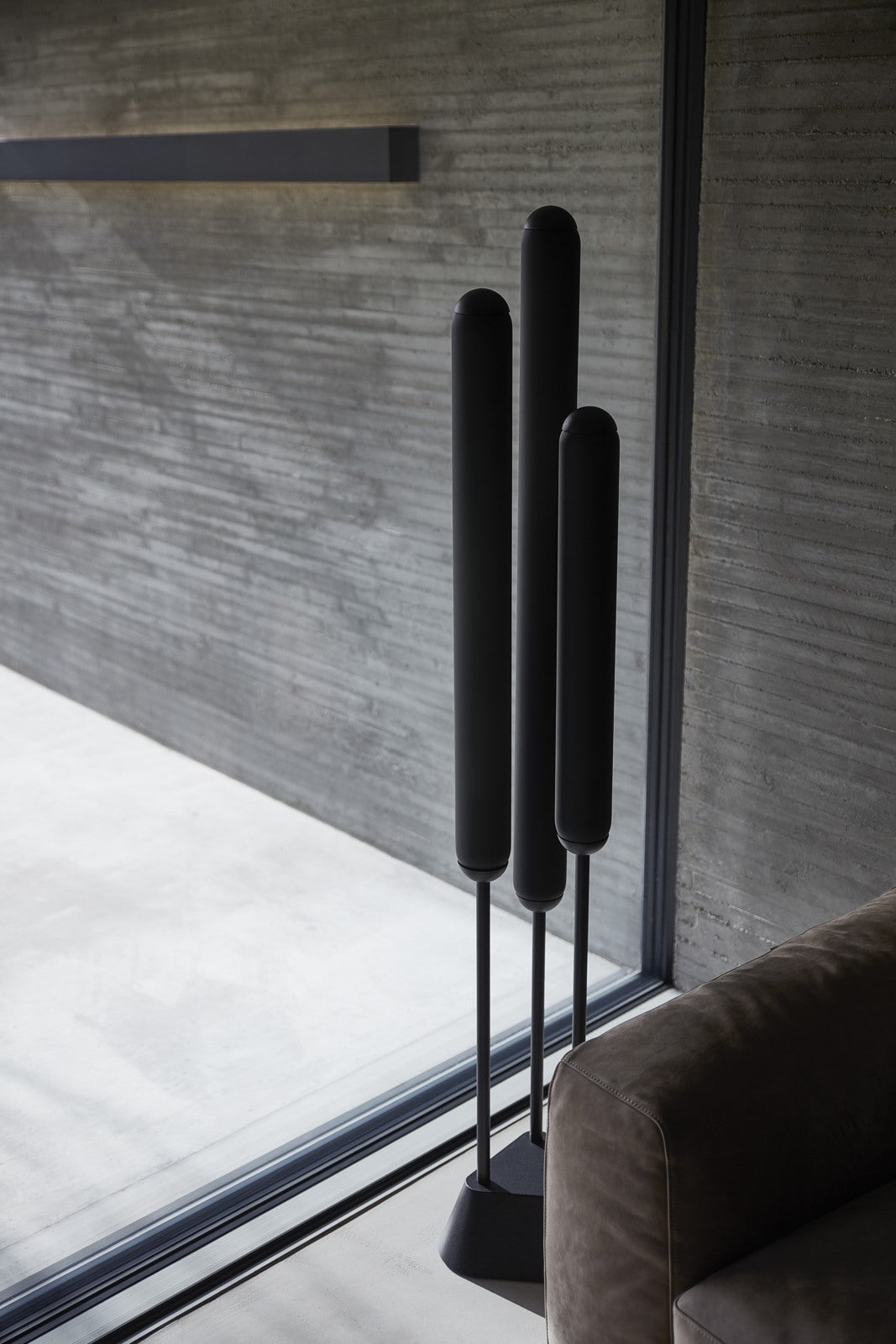 Puro floor lamp matte glass