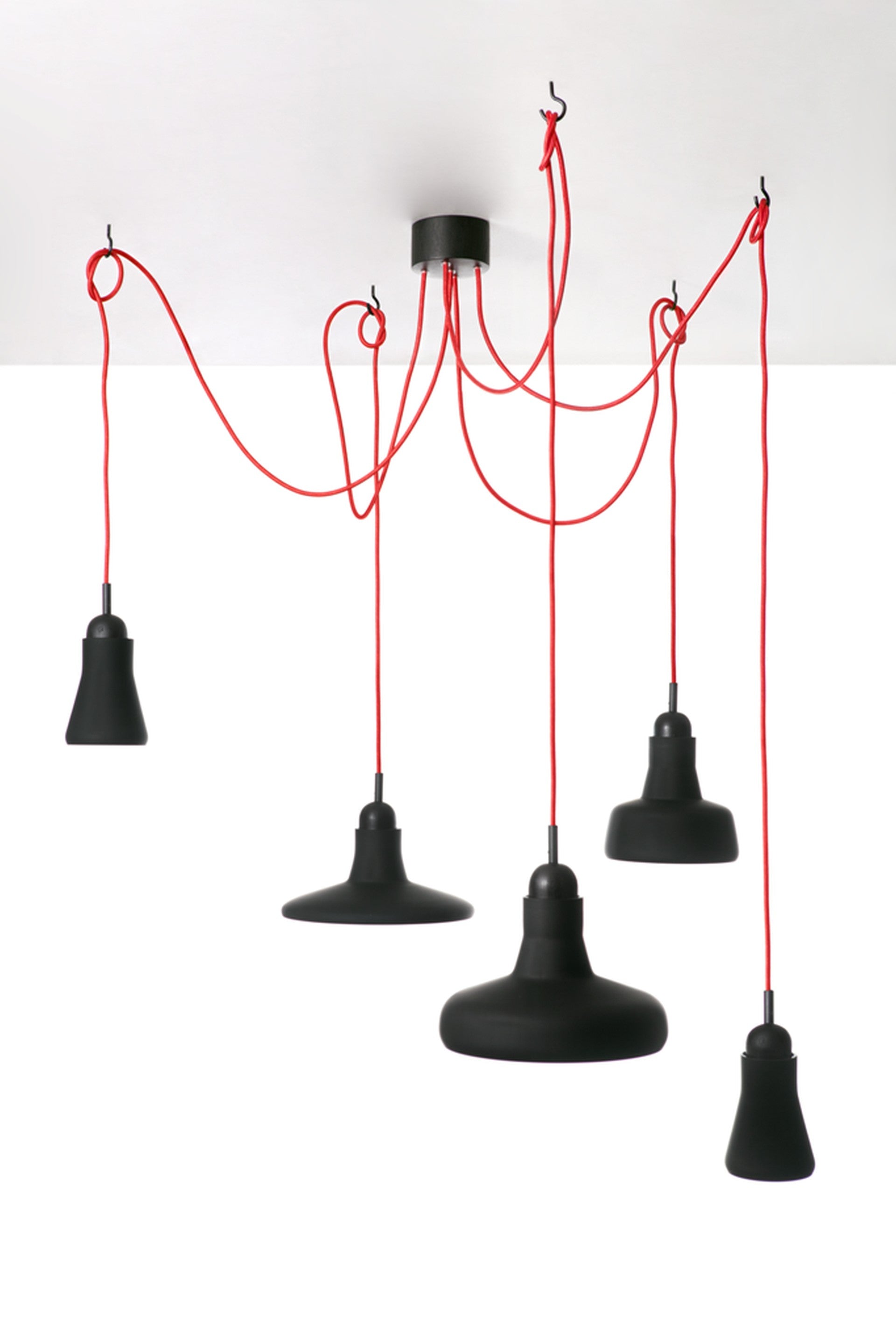 Závesná lampa SHADOWS - SET FREE matné sklo