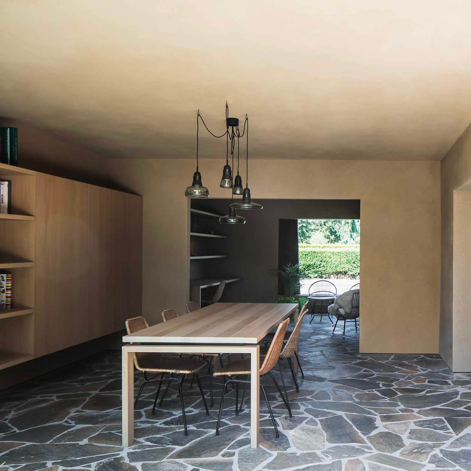 Závesná lampa SHADOWS - SET FREE lesklé sklo