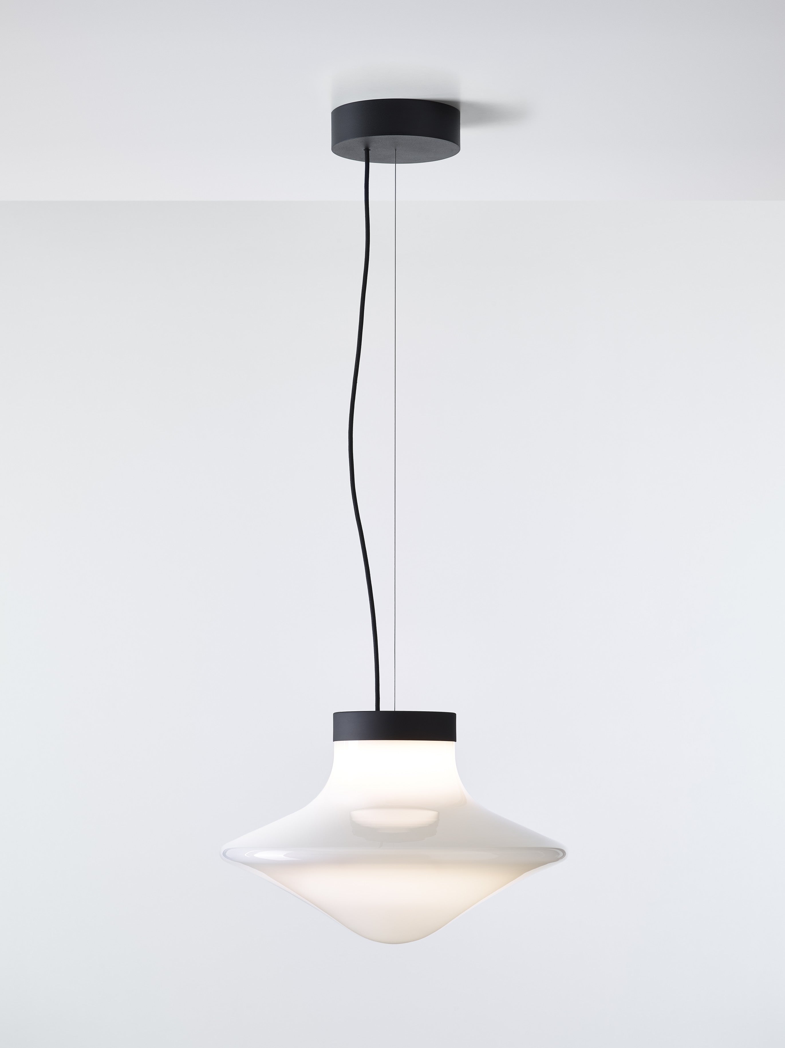 TROTTOL hanging lamp inflatable glass