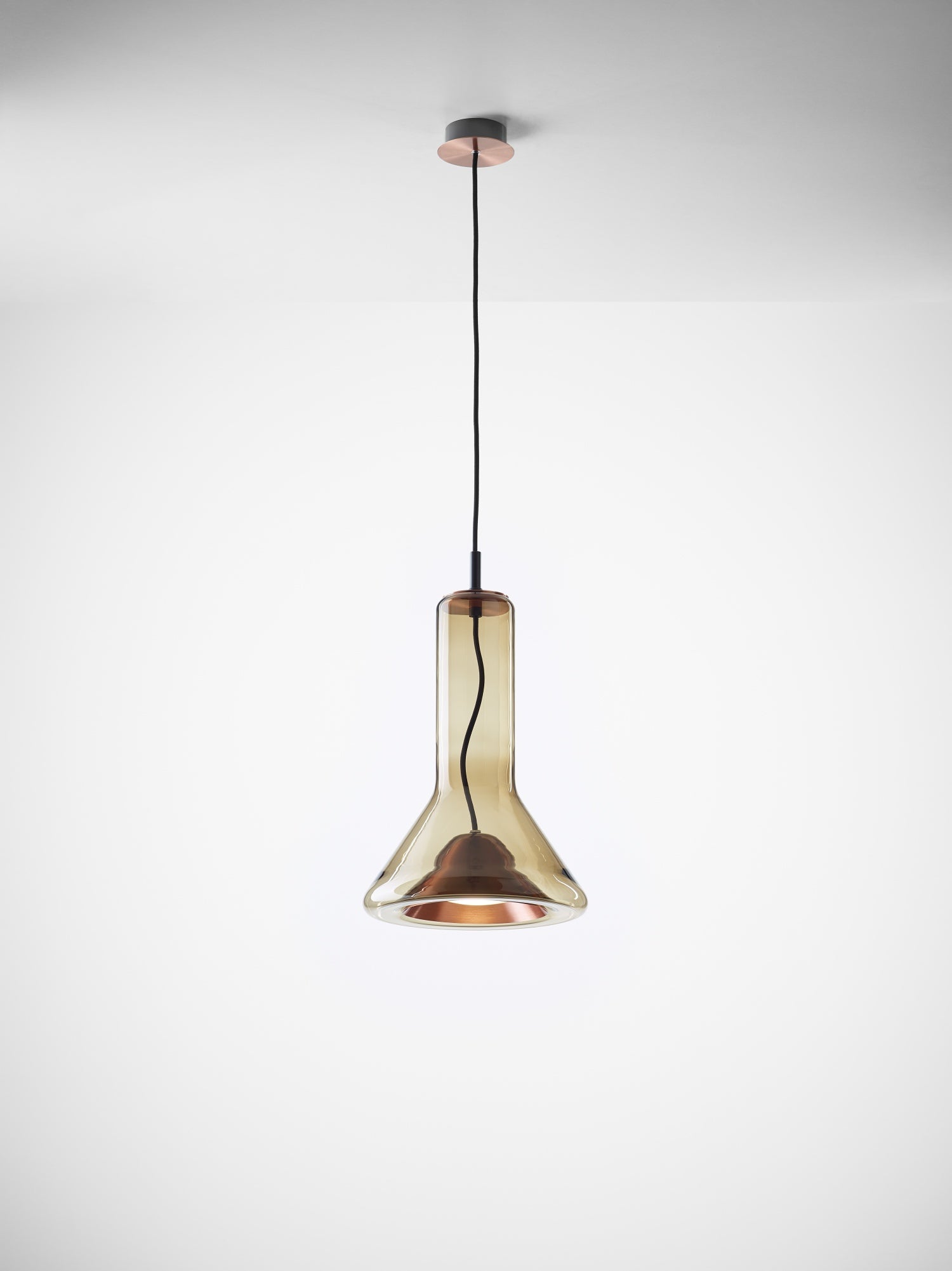 Závesná lampa WHISTLE sklo fúkané