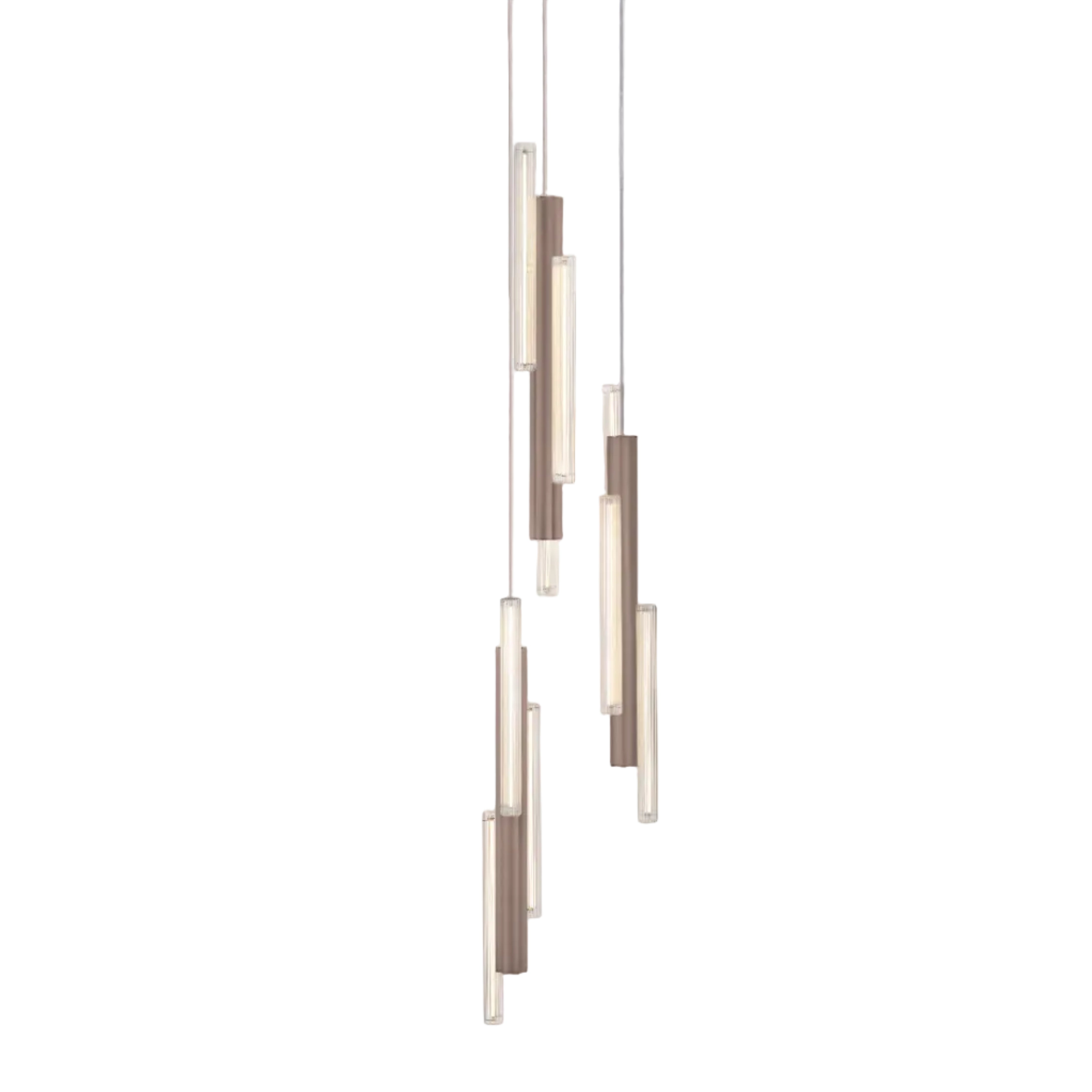 Lampa visiacá 3-bodová HAIL brúsený bronz