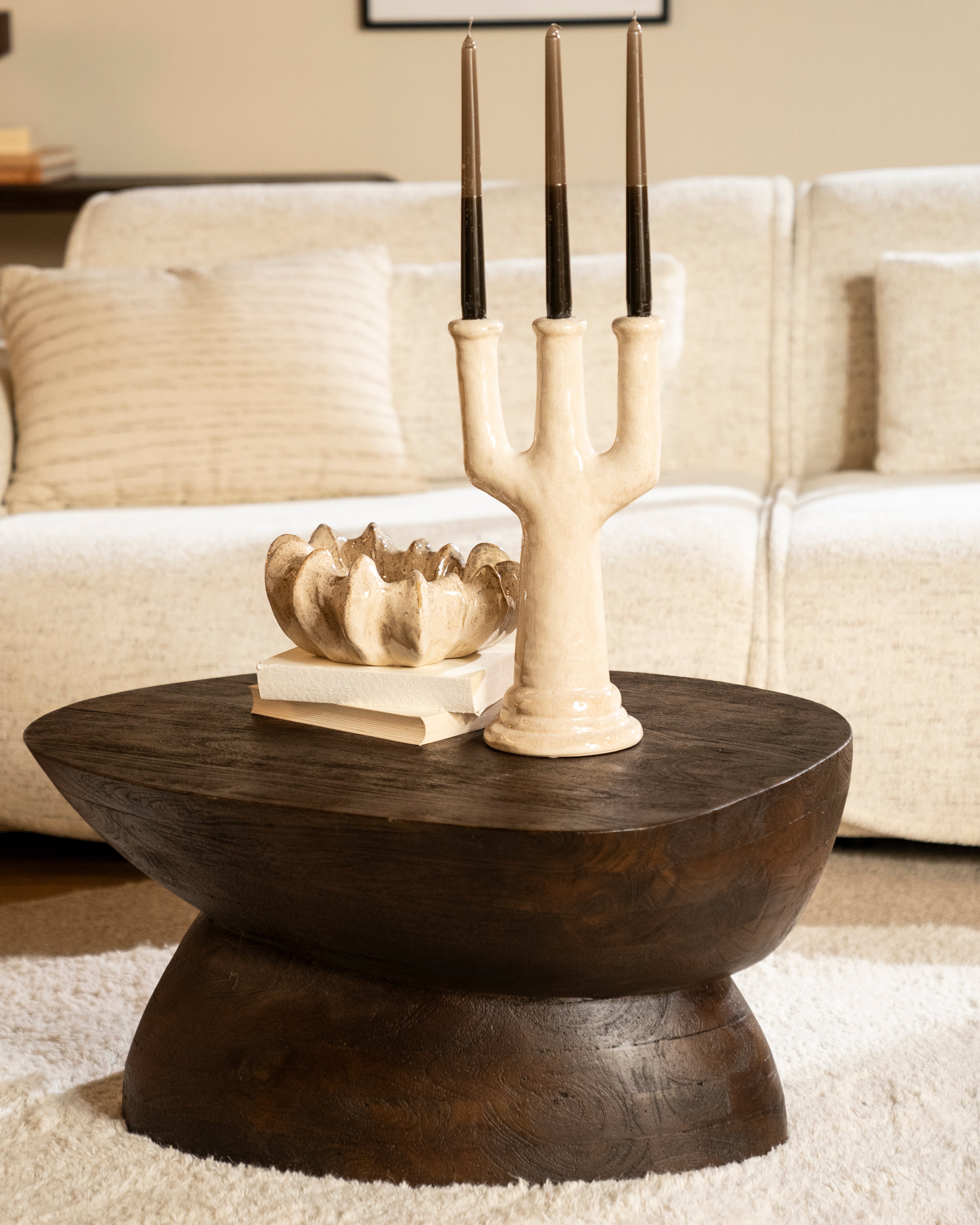 COBBLE coffee table mango wood