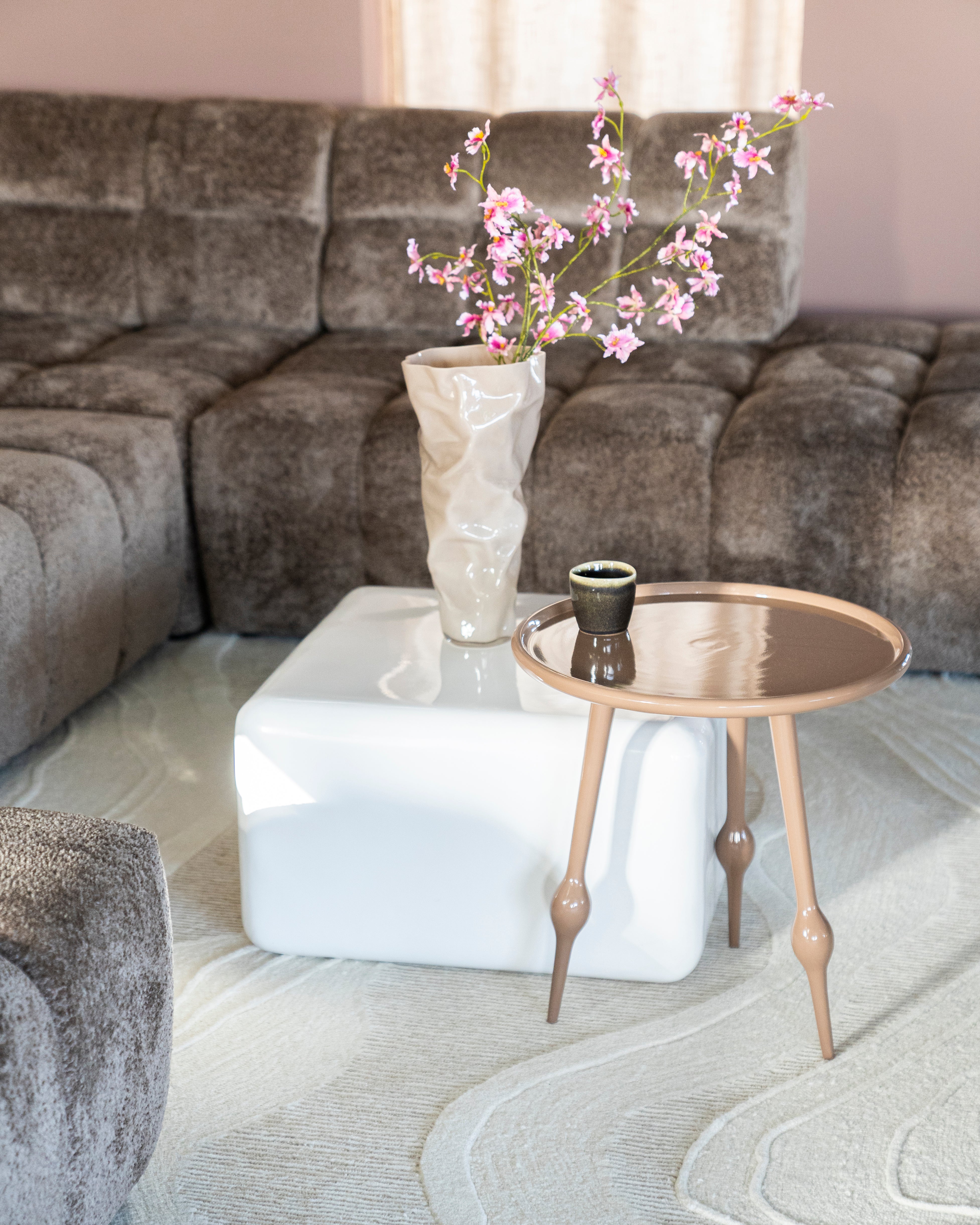 BIRDY Brown Side Table