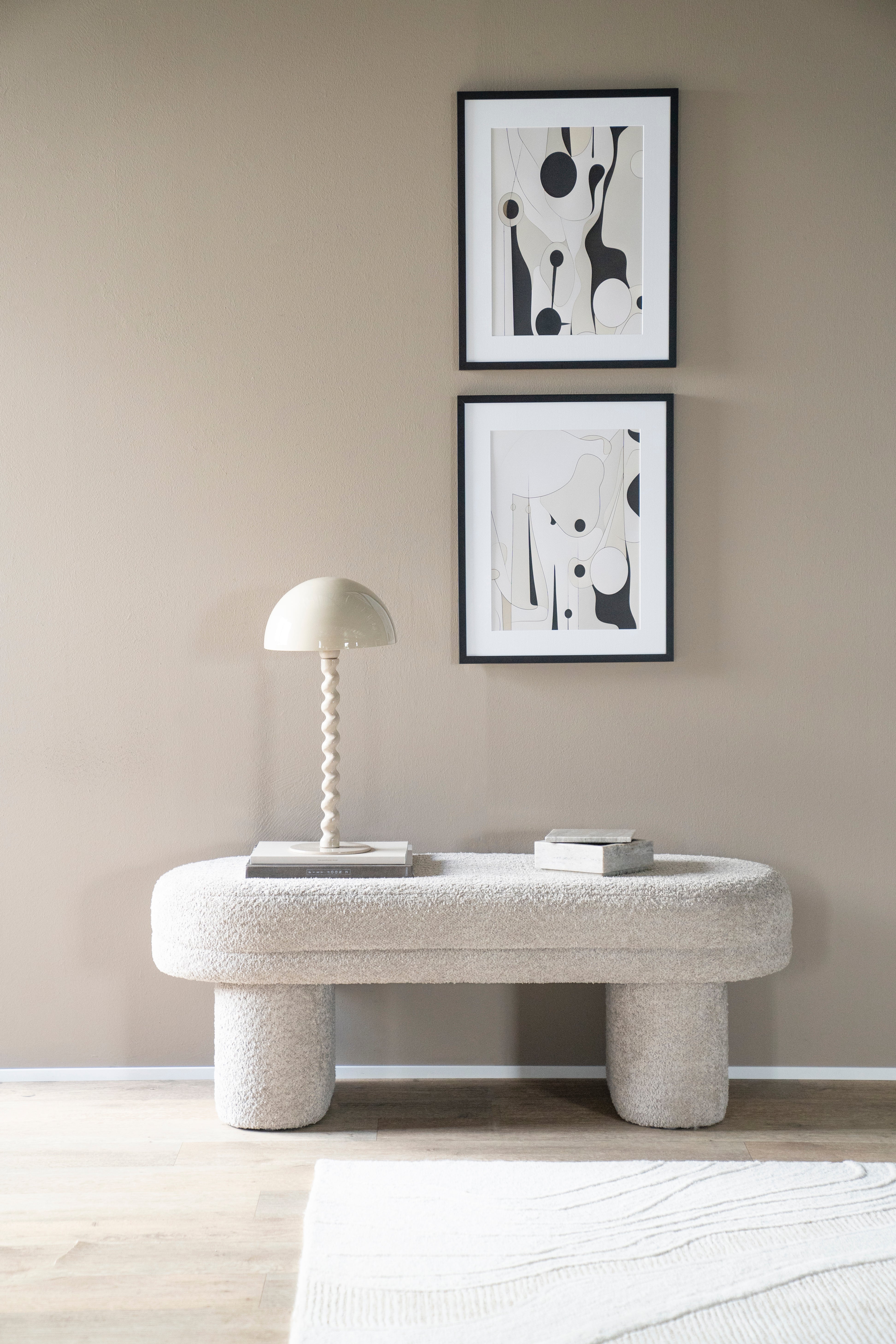 LUOX table lamp beige