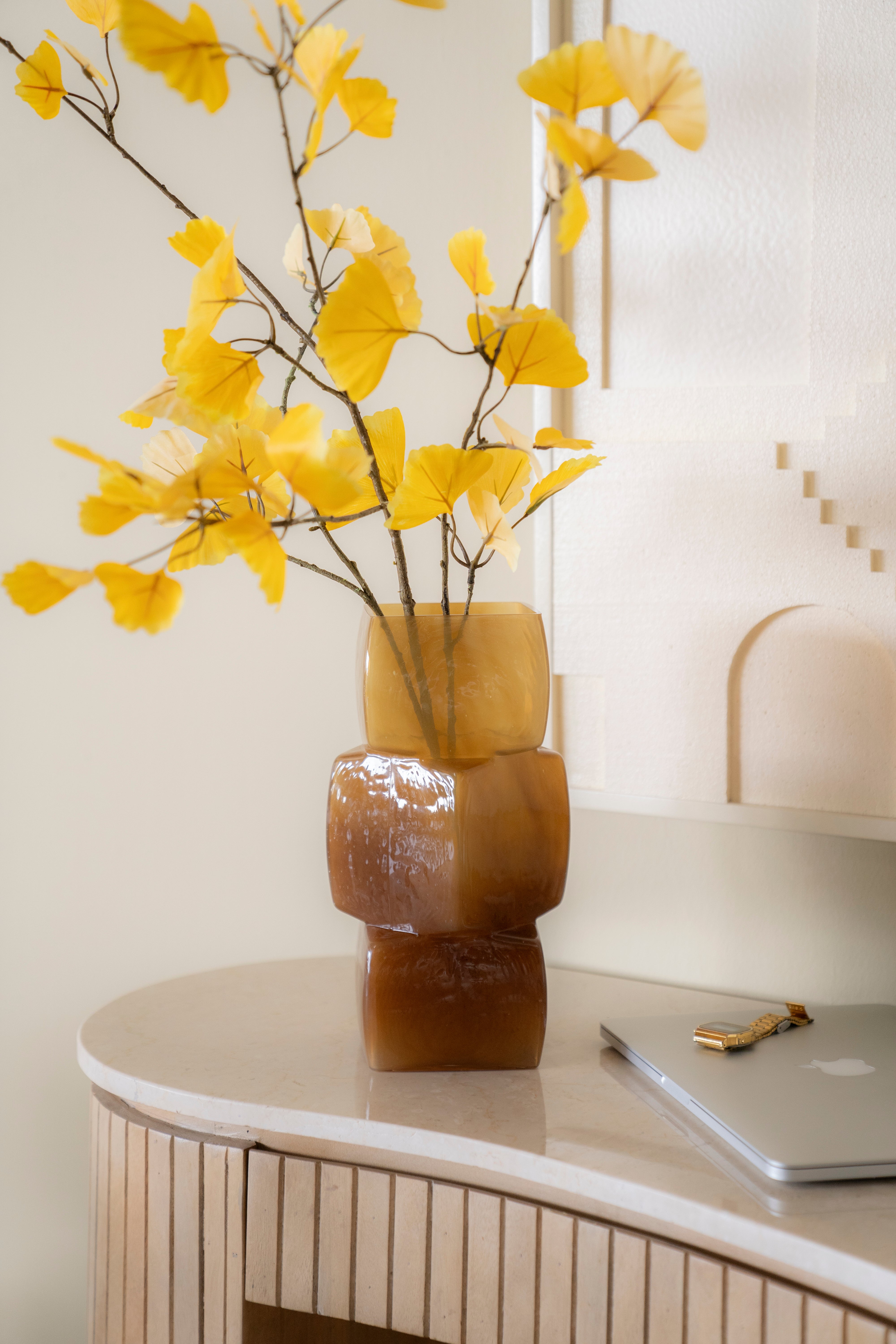BATU mustard vase