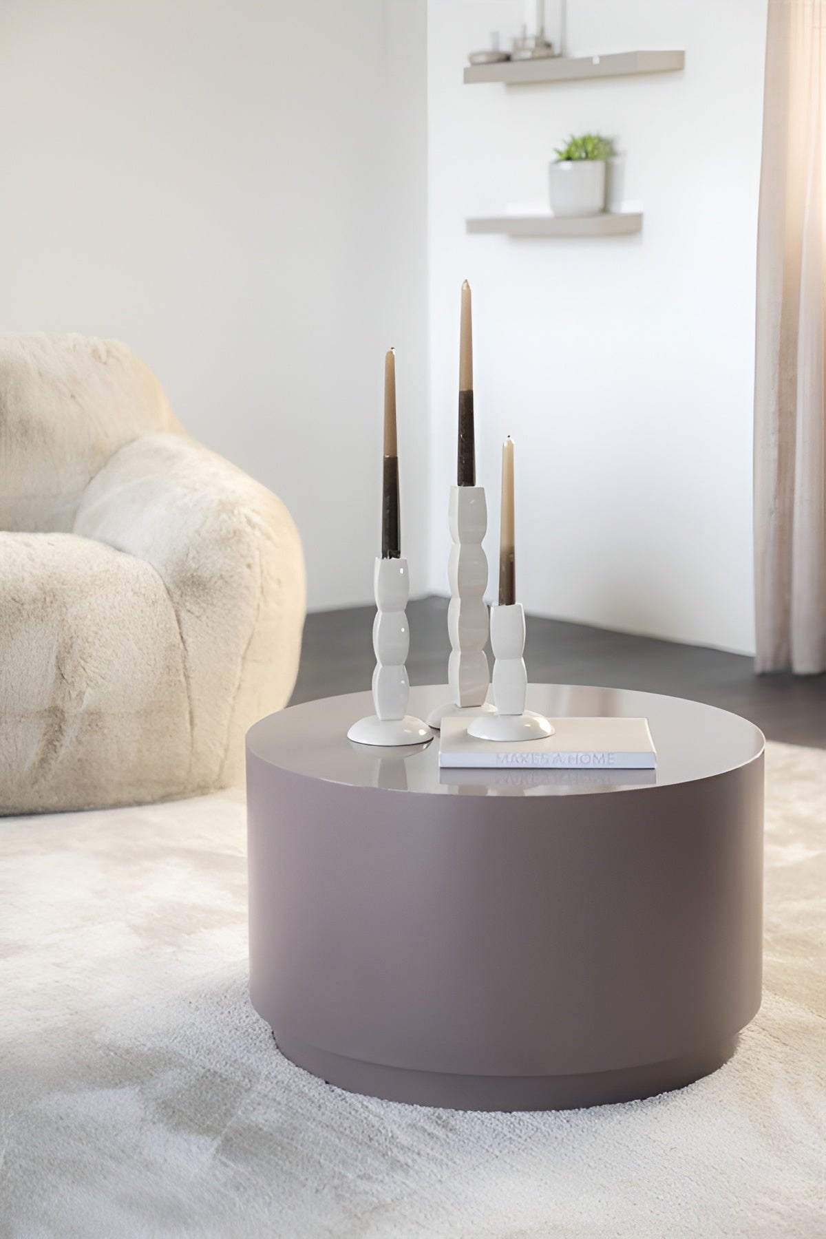 MESITA brown coffee table