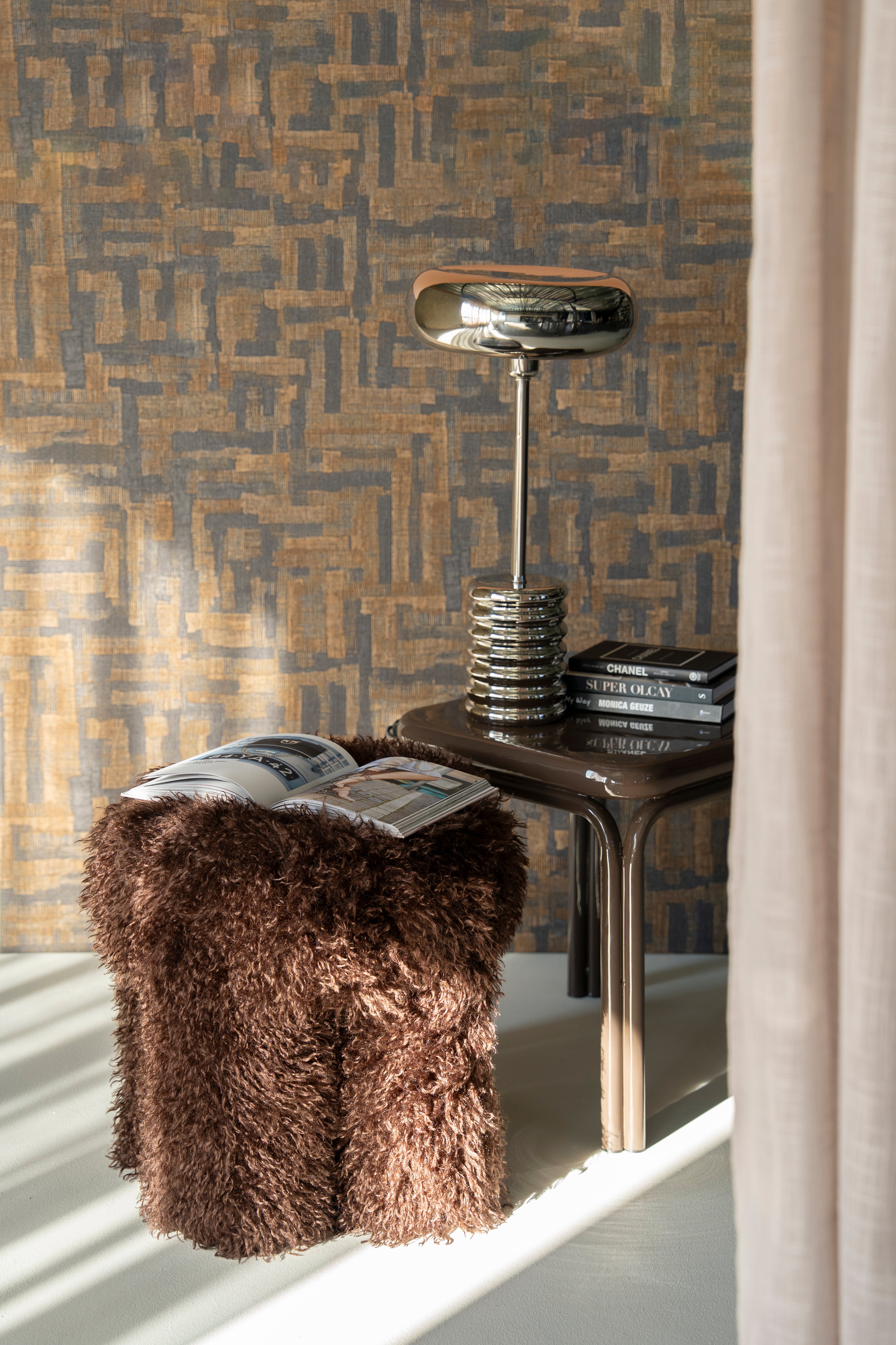 CHROMEO chrome table lamp