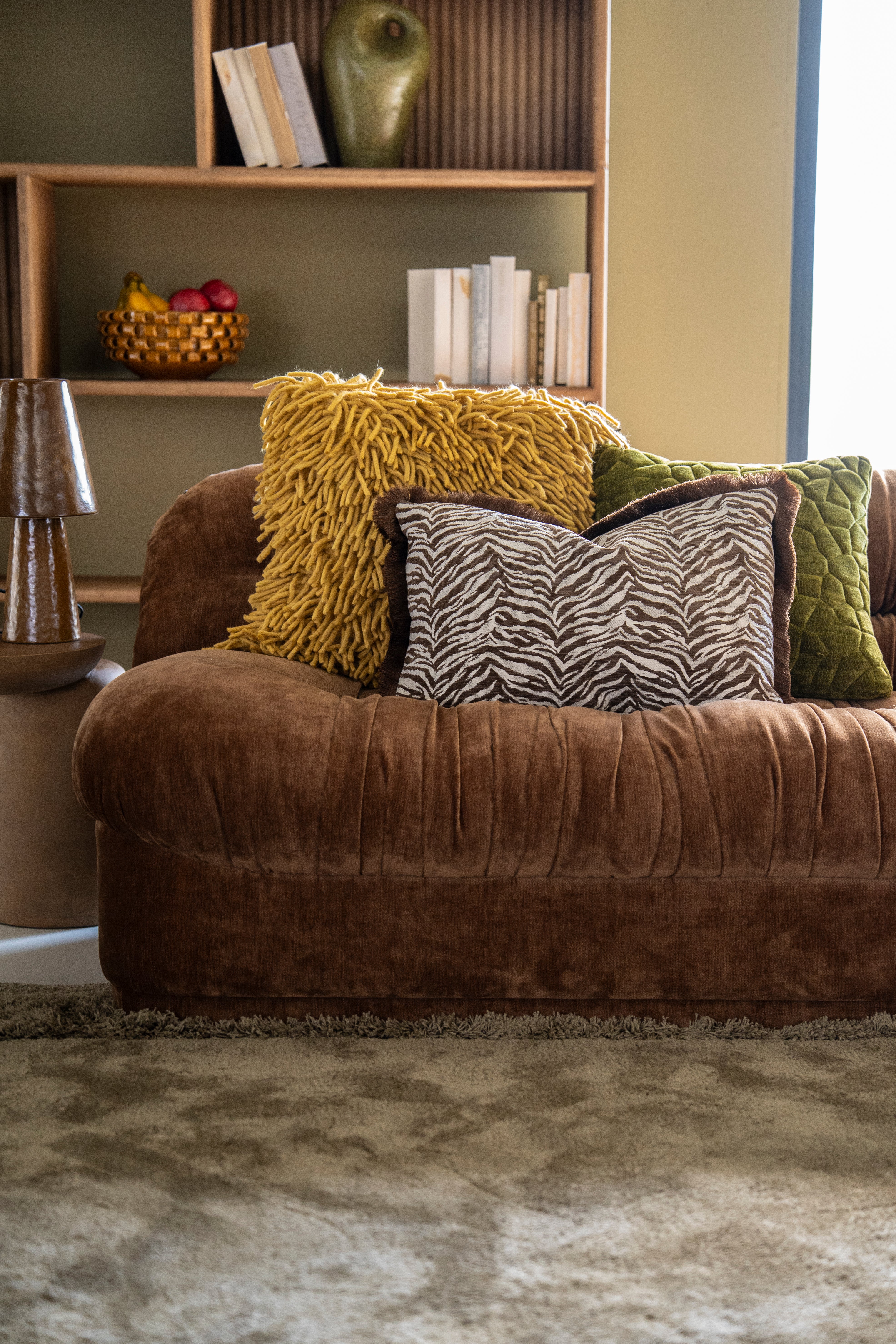 Vankúš MOPPY horčicový