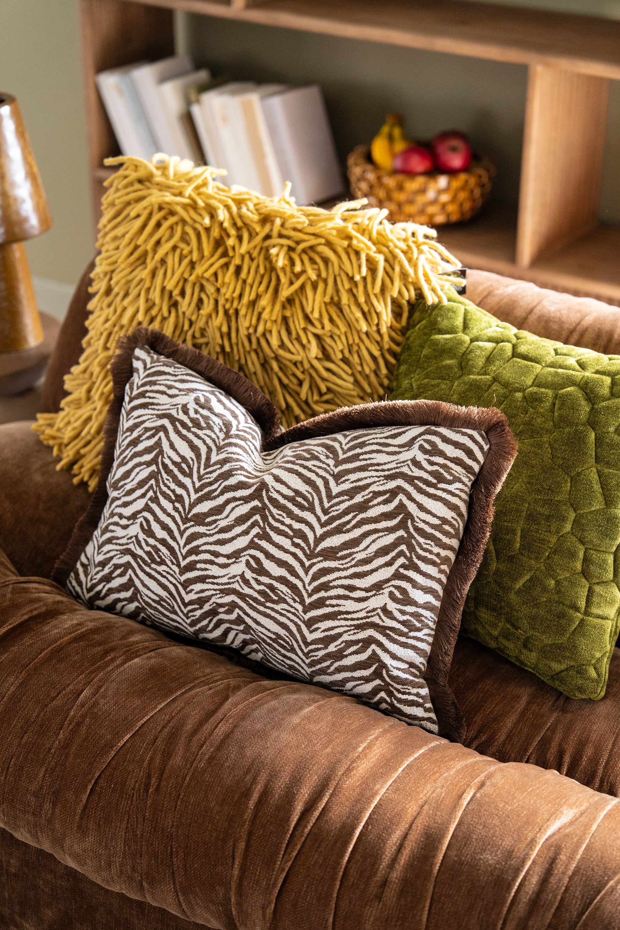 TIGRA Pillow Brown