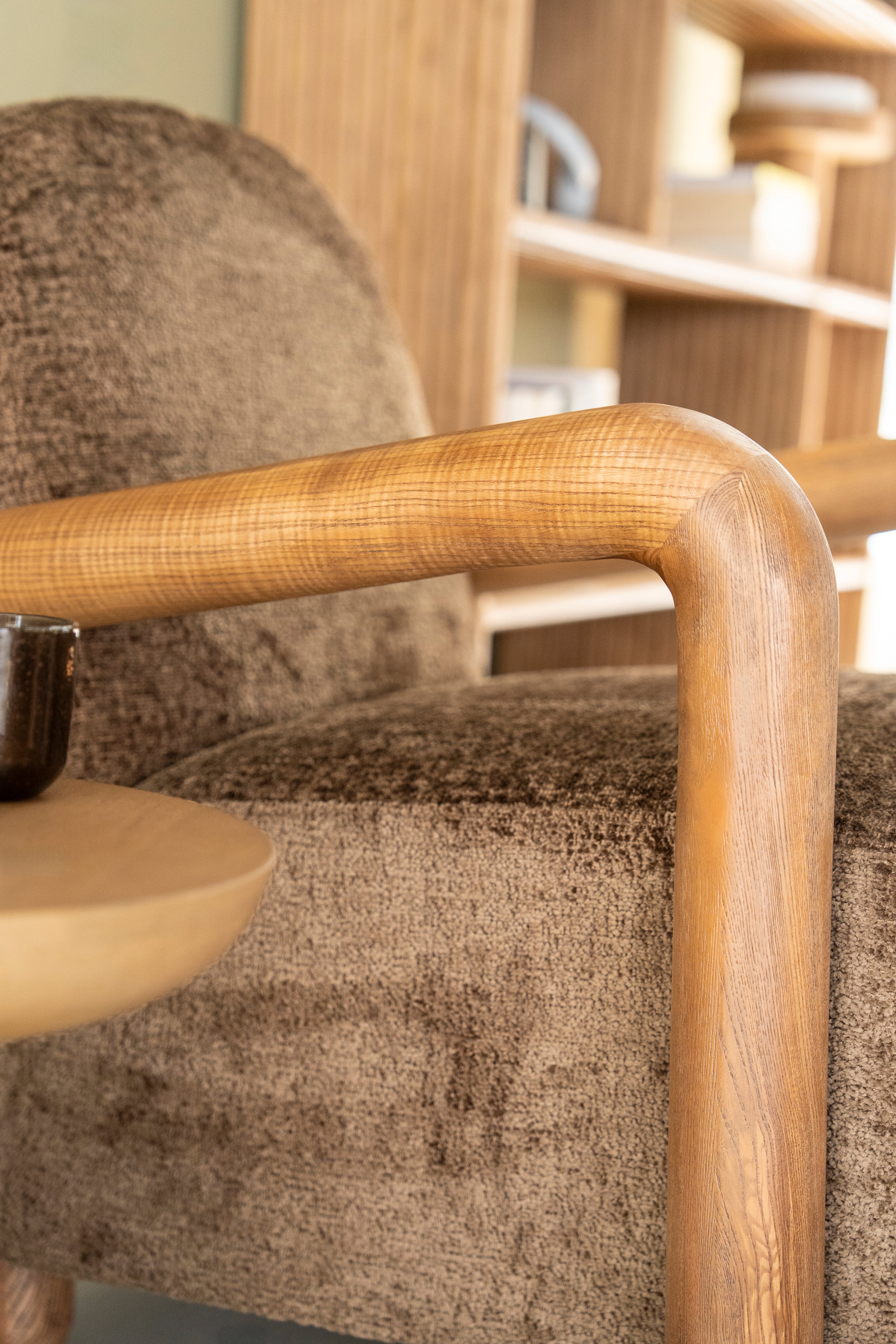 RETROVA Beige Armchair