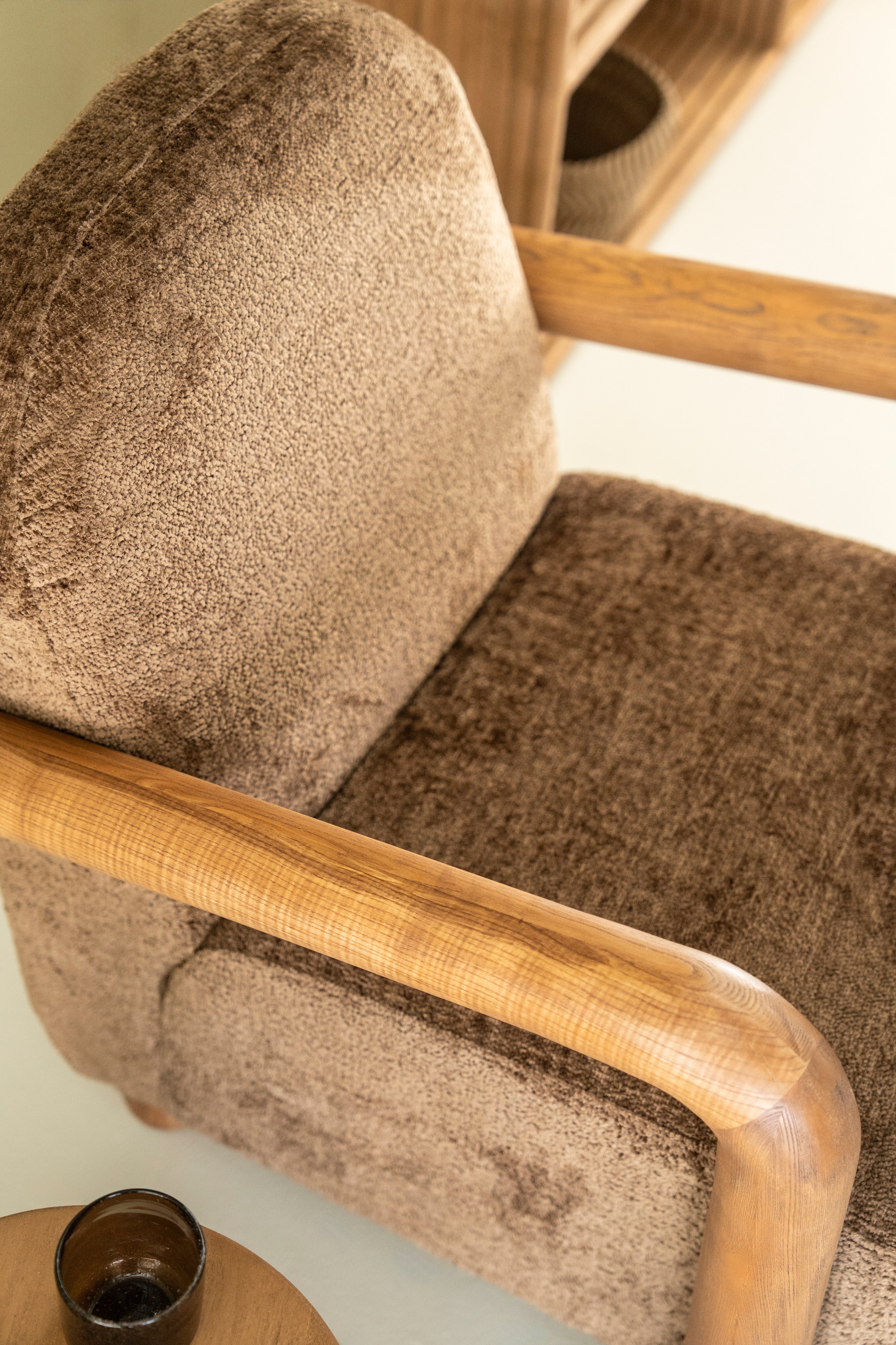 RETROVA Beige Armchair