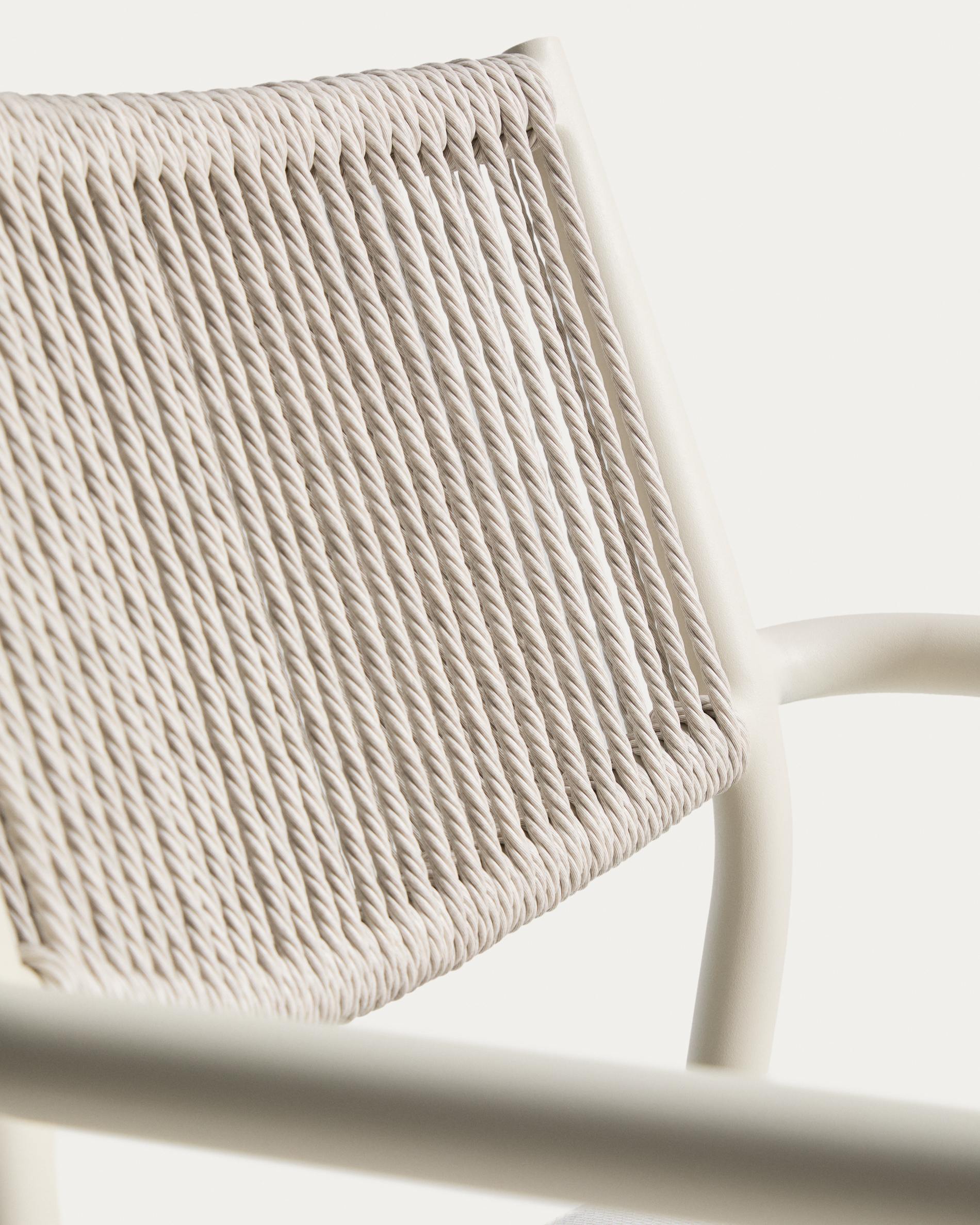 Záhradná stolička ARGASI ecru