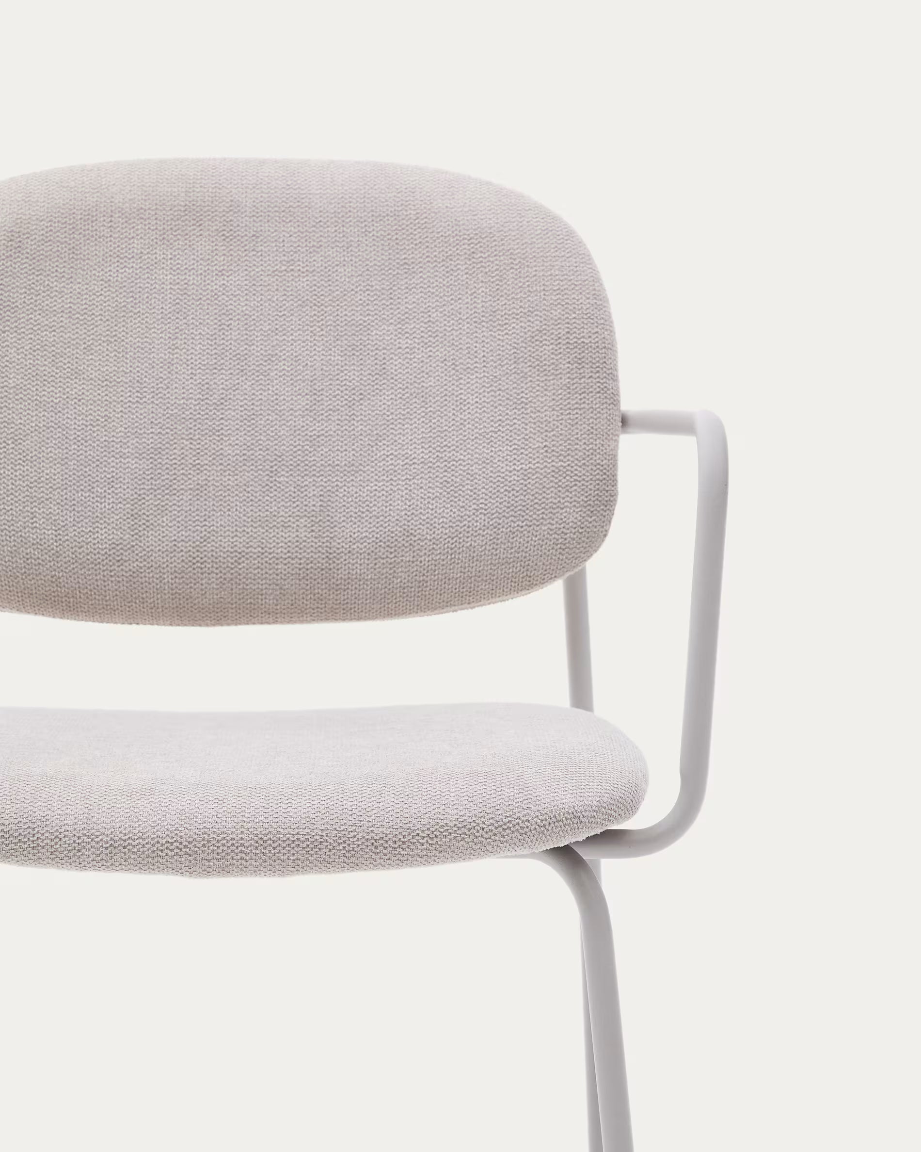 Kreslo s podrúčkami MELI šedobéžové