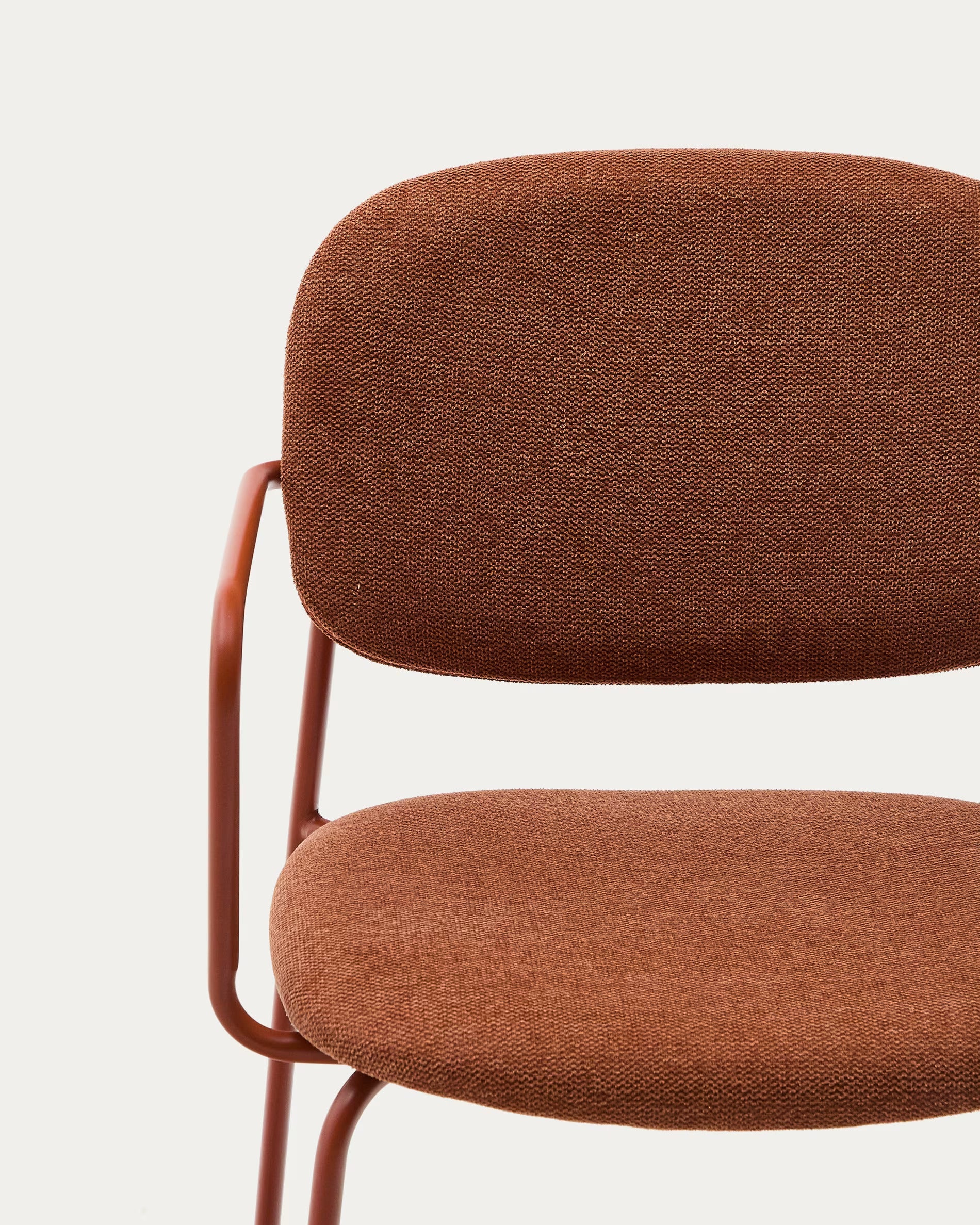 Kreslo s opierkami MELI terakota