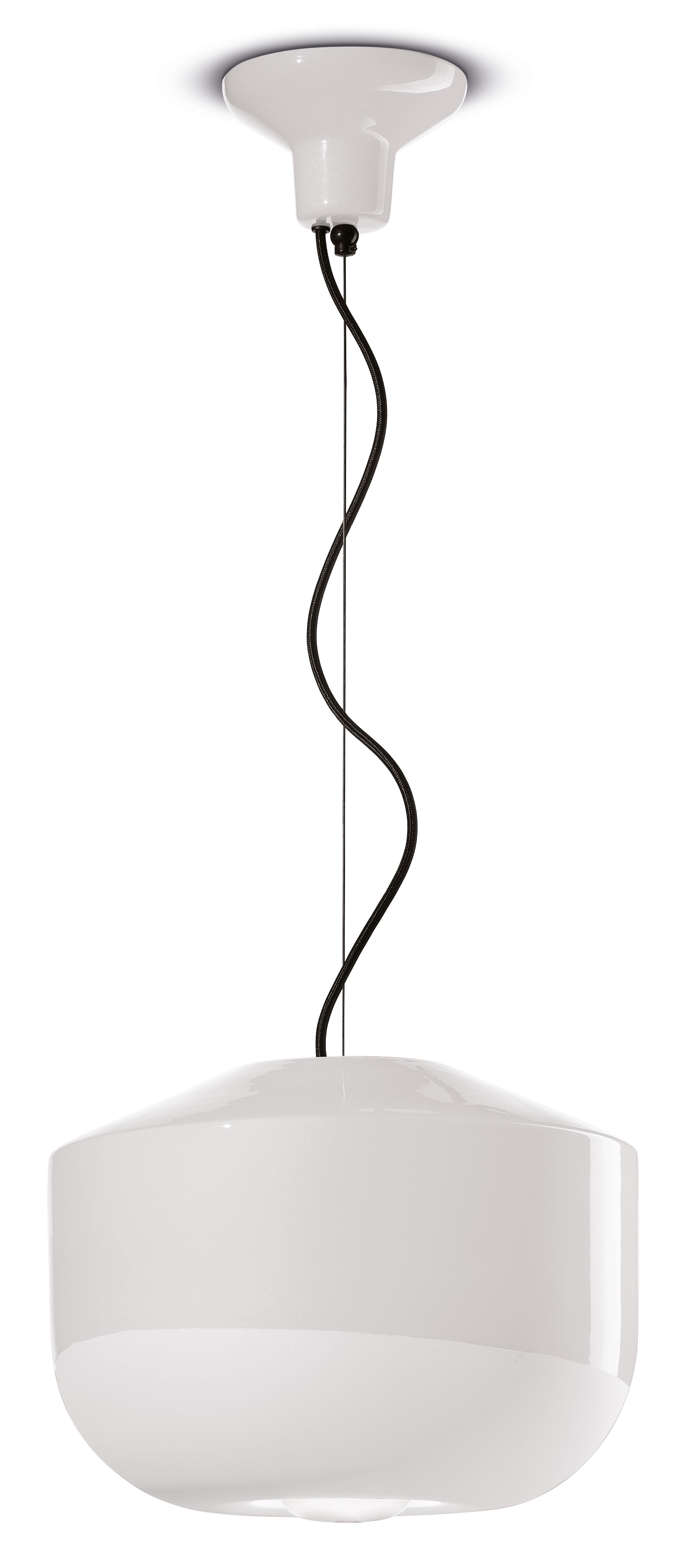 BELLOTA white ceramic pendant lamp