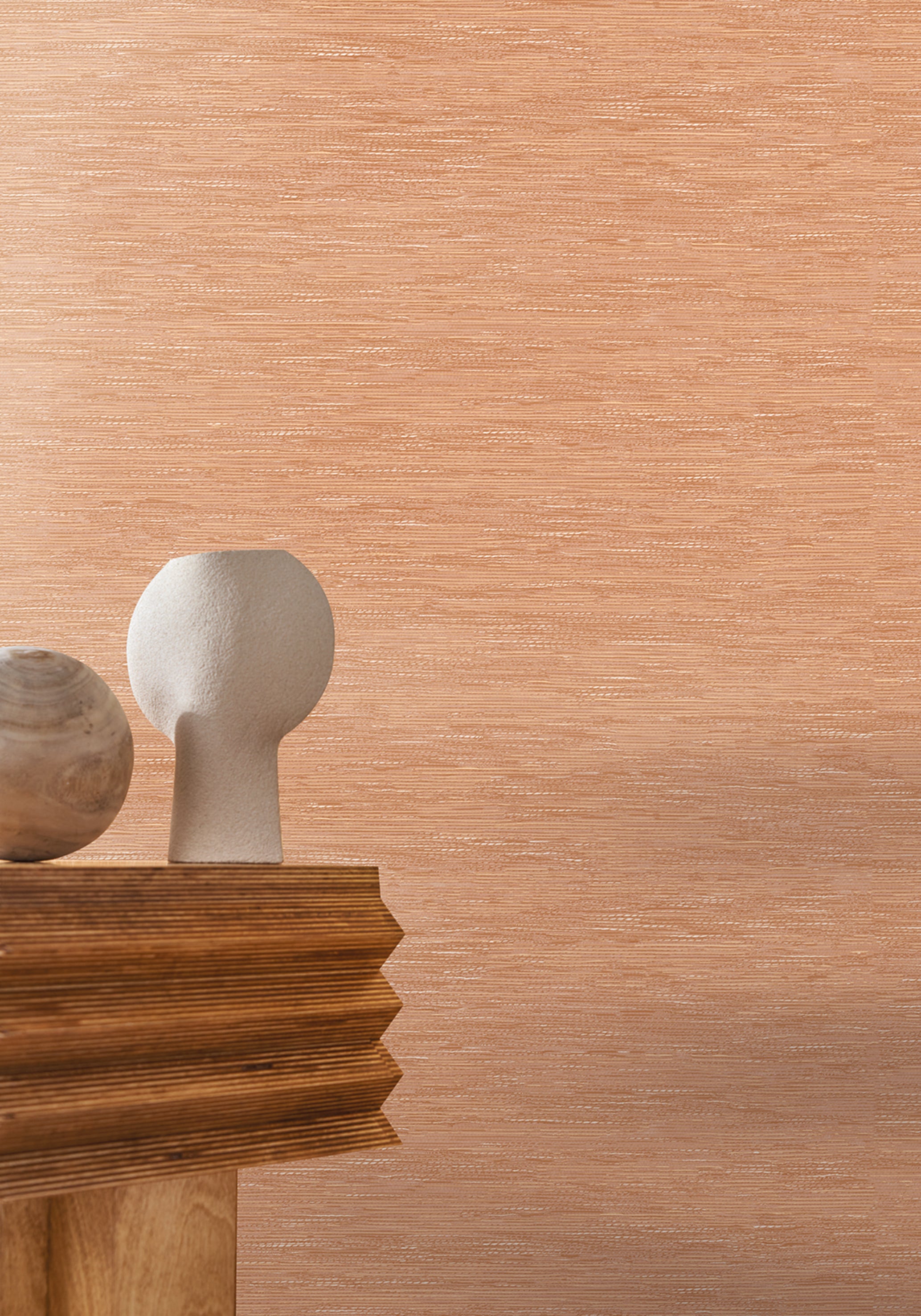 Textured wallpaper imitating jacquard fabric TATAMI - CHAMPAGNE champagne beige