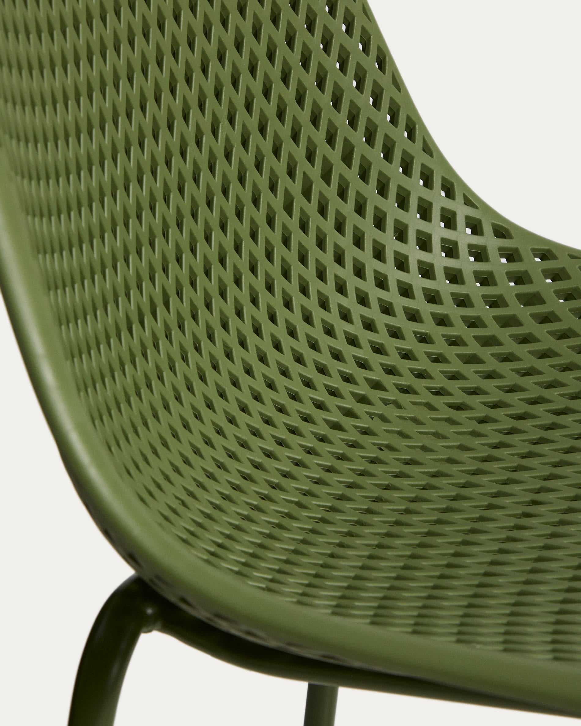 QUINBY Green Garden Stool