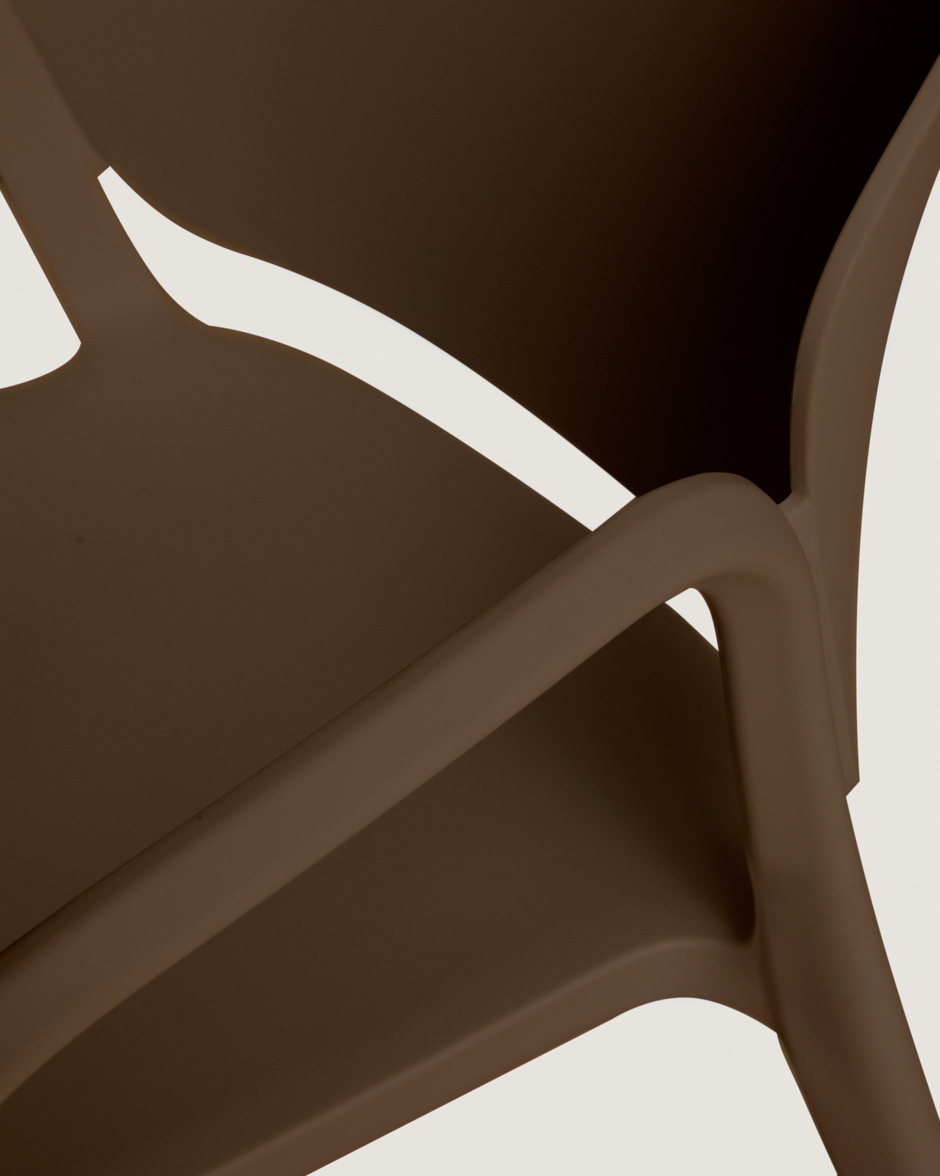 Záhradná stolička ANIA tmavohnedá