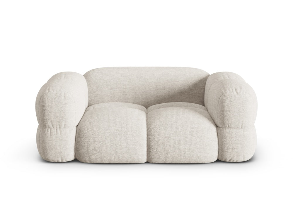 Sofa pre 2 osoby LORETTO svetlo béžová
