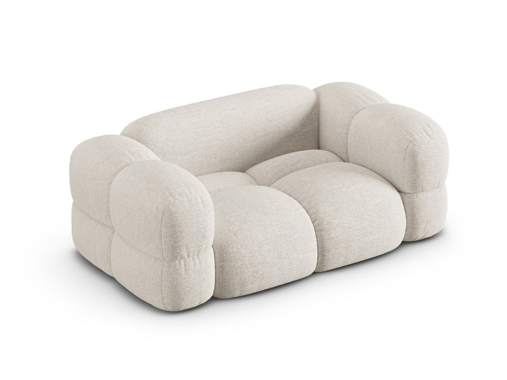 Sofa pre 2 osoby LORETTO svetlo béžová