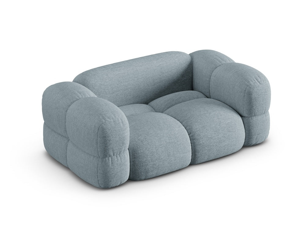 2-seater Sofa LORETTO pastel blue