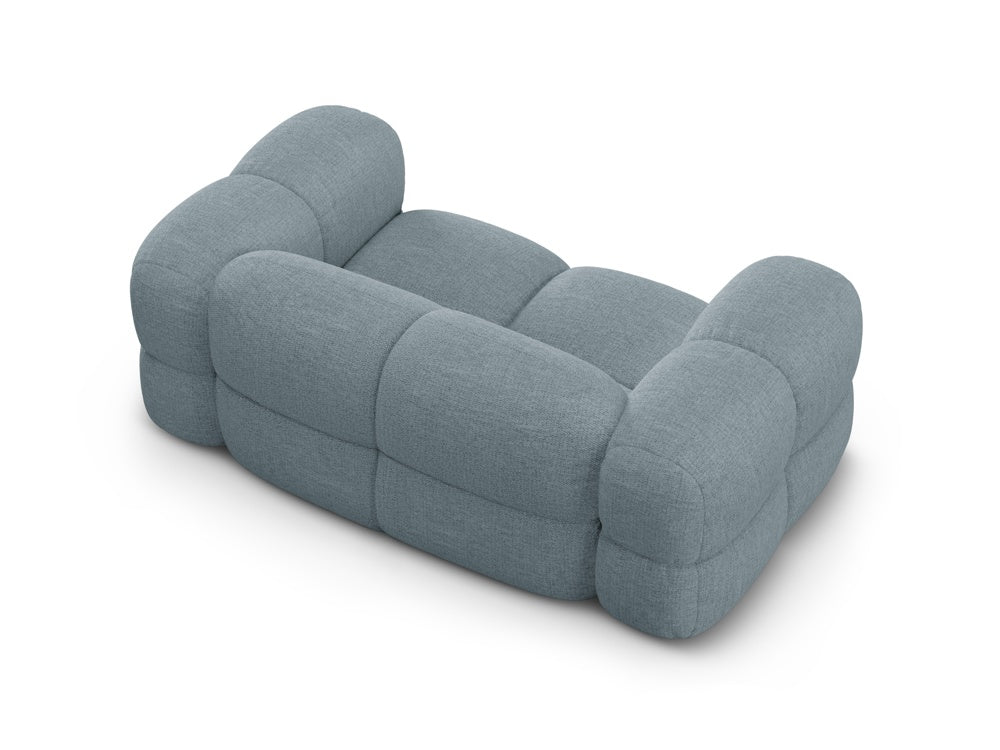 2-seater Sofa LORETTO pastel blue