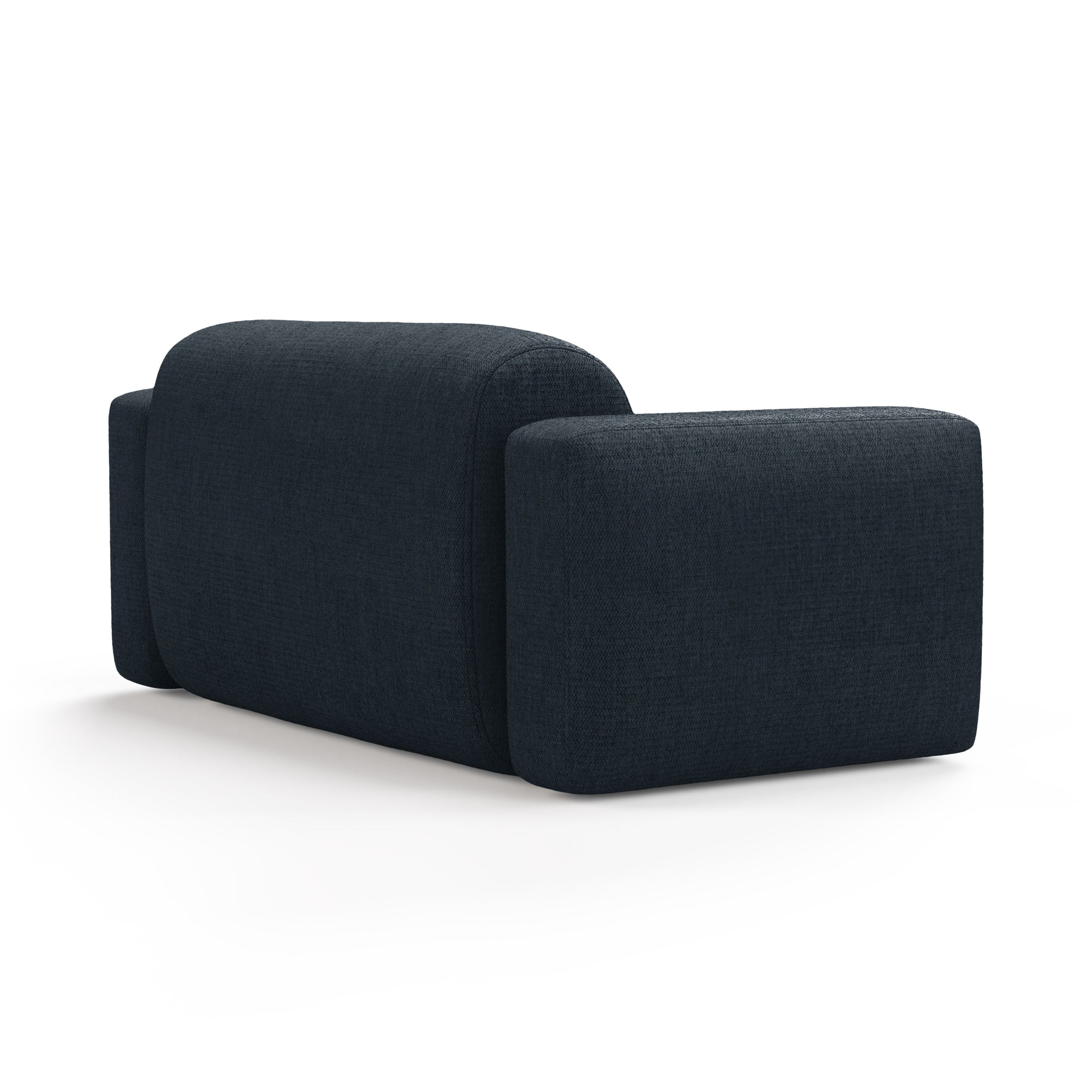 2-seater Sofa STRINO blue chenille