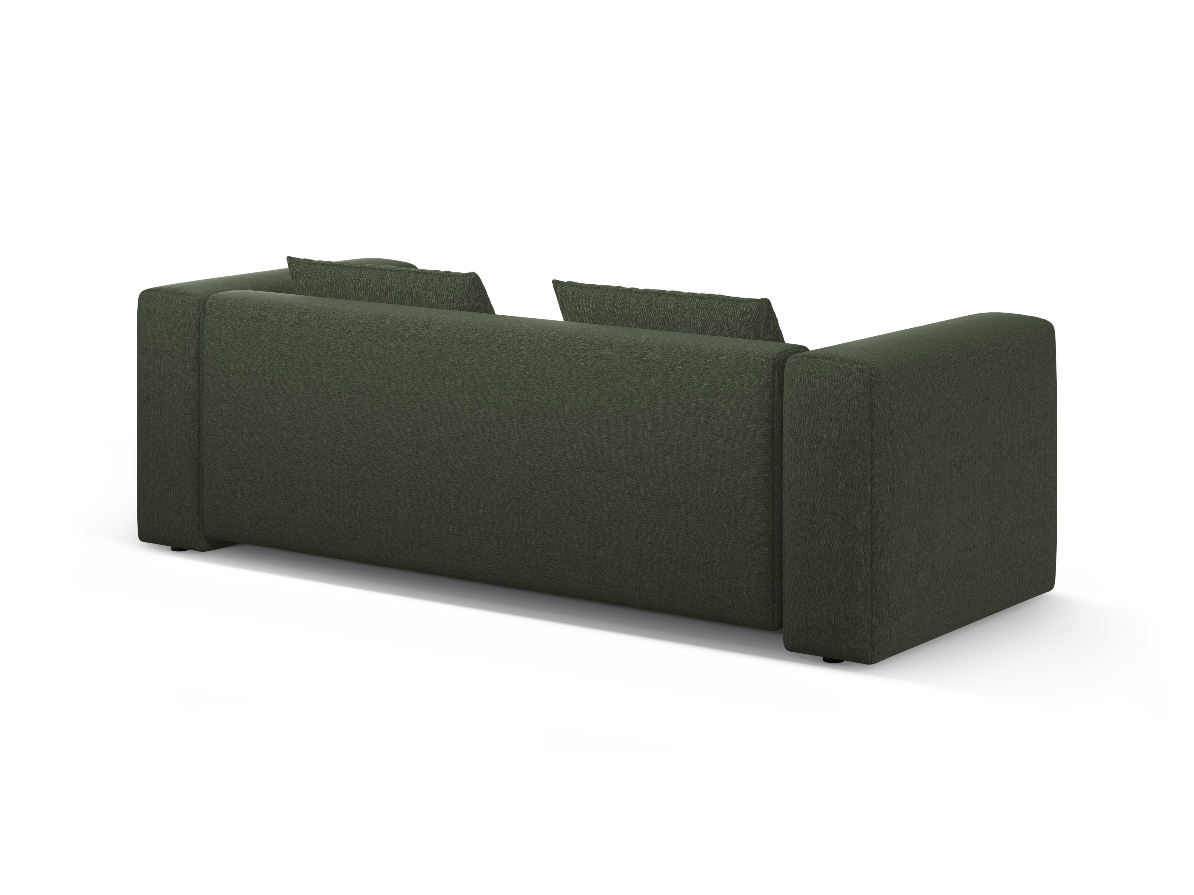 Sofa pre 3 osoby s funkciou spania VERONA olivová