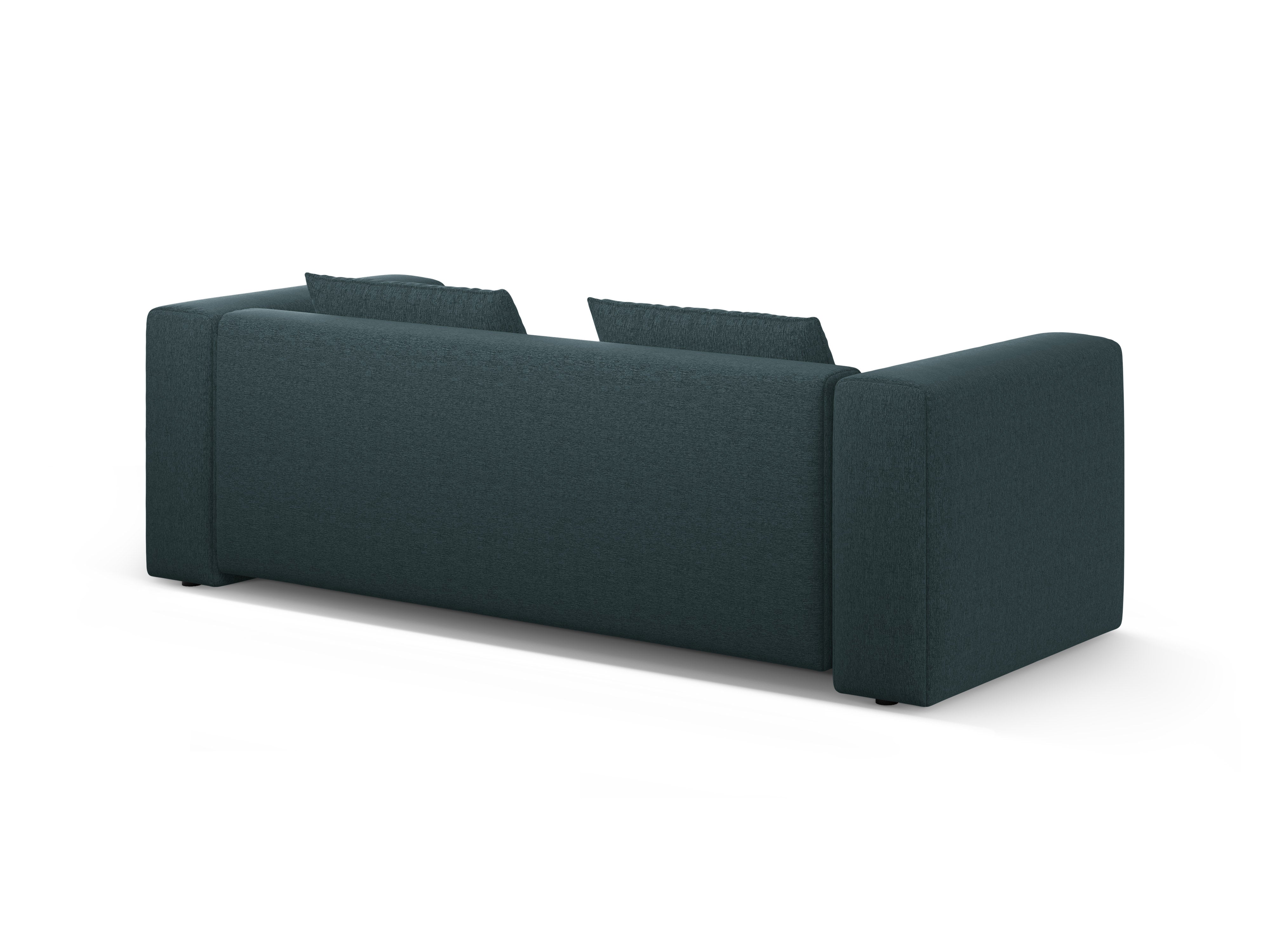 Sofa pre 3 osoby s funkciou spania VERONA svetlomodrá