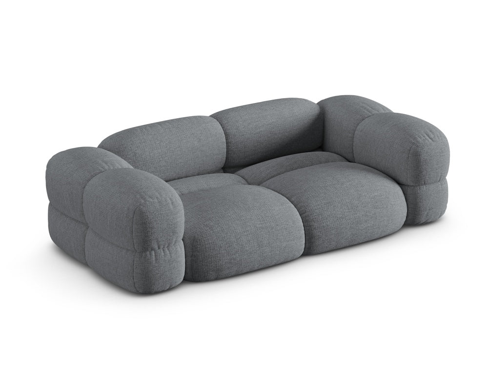 Sofa 3-osobová LORETTO šedobledomodrá