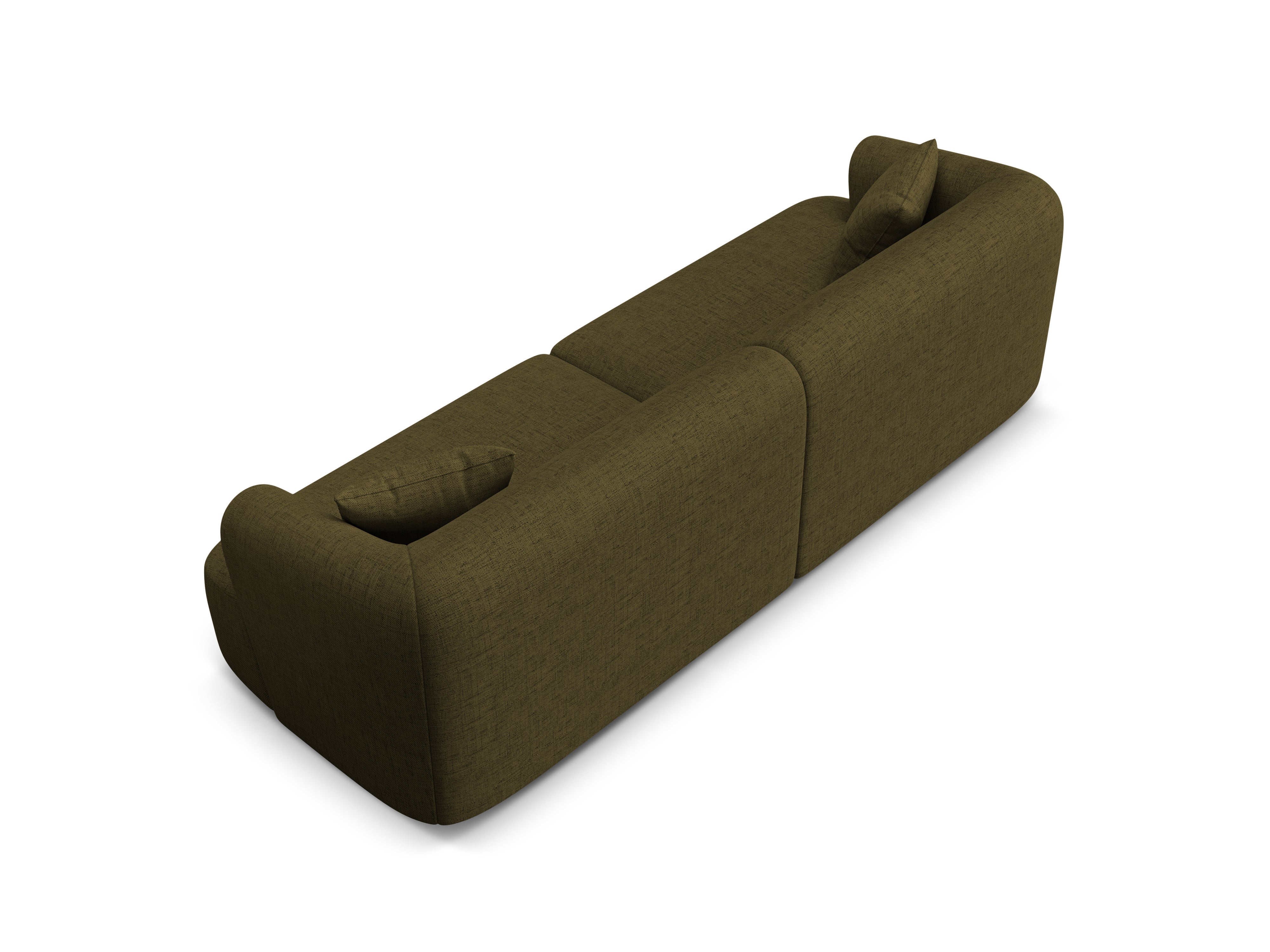 Sofa pre 4 osoby CAMPI zelený szenil