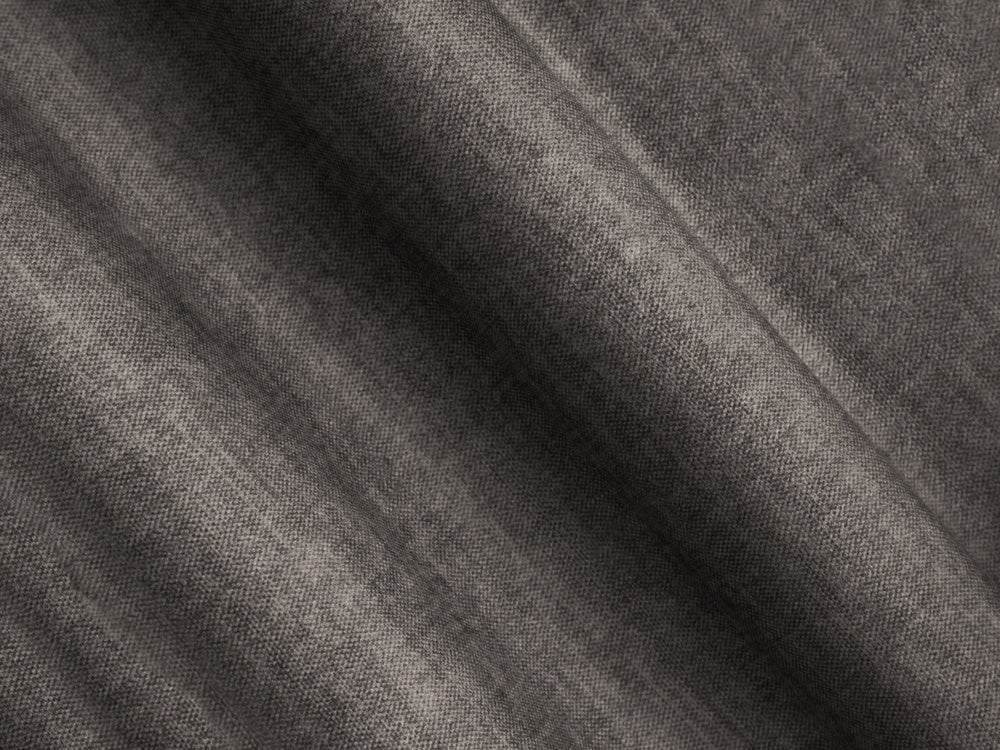 Symetrický rohový gauč z aksamitného materiálu LORETTO šedý