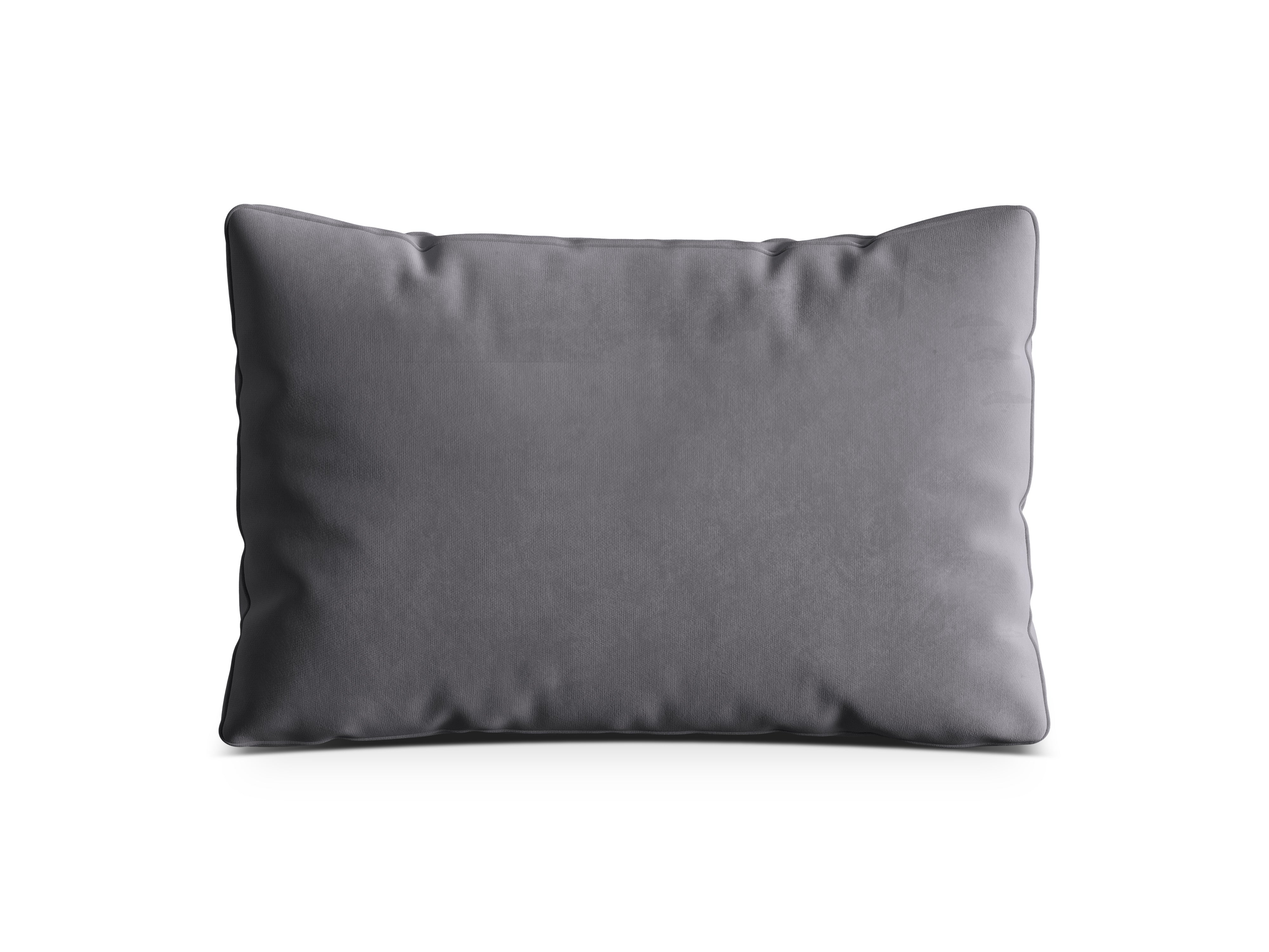 Velvet Cushion KEMI Dark Gray