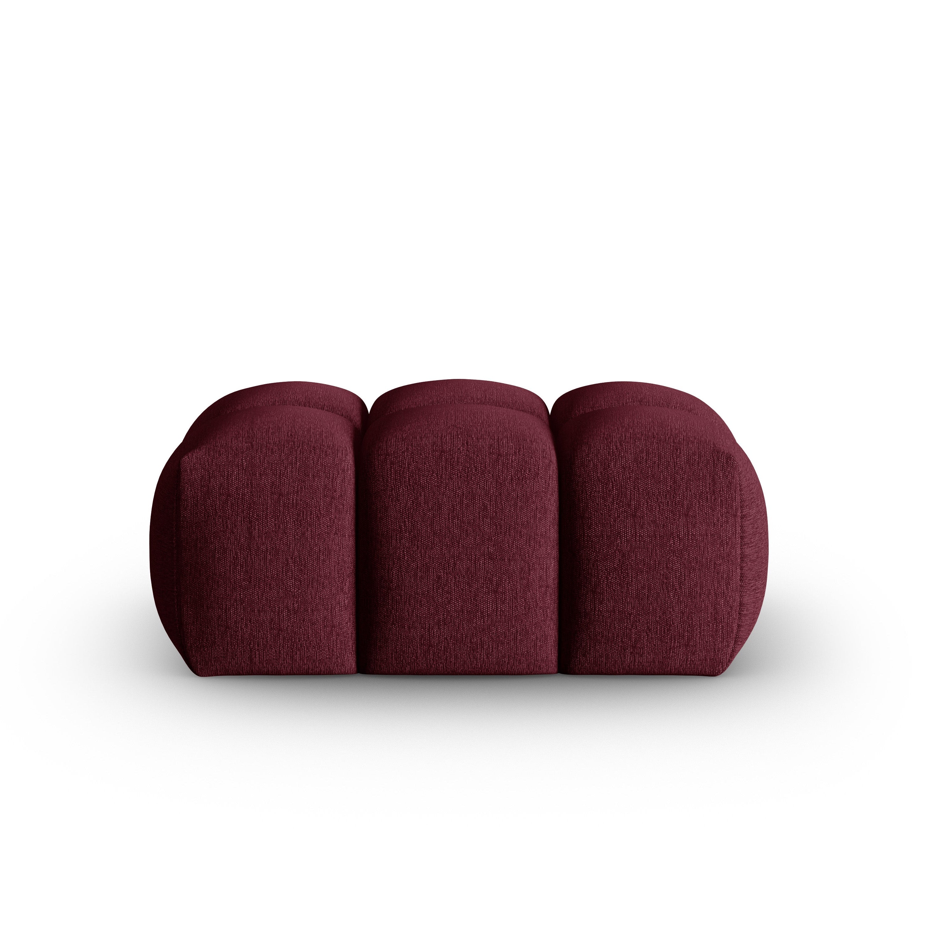Puf VERONA burgundský
