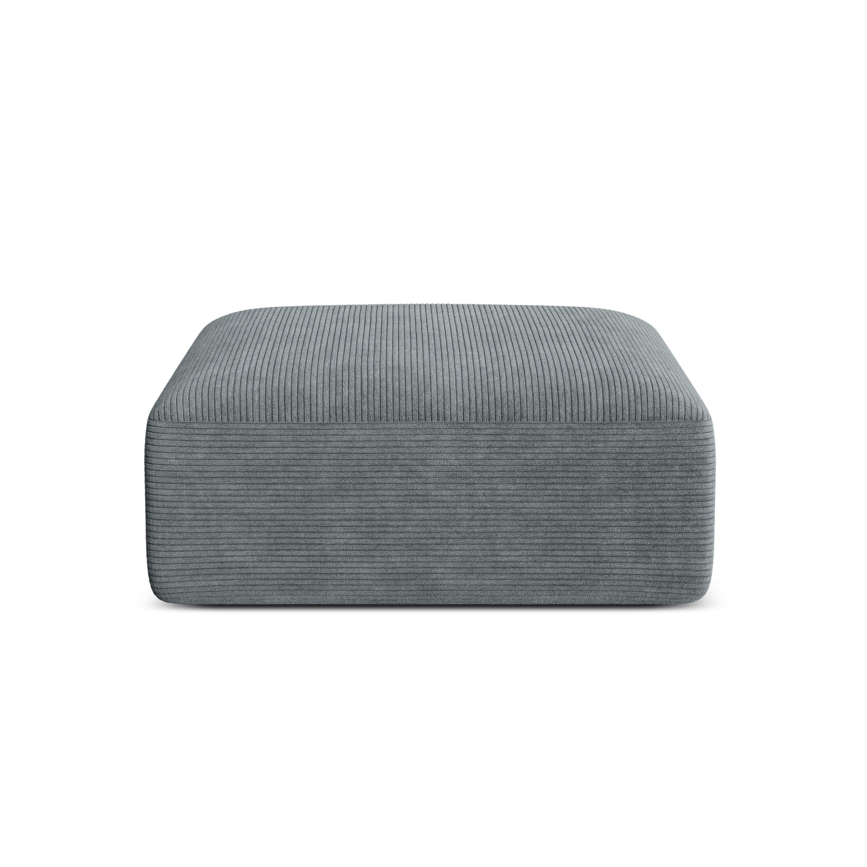 CAMPI Puff Gray Corduroy