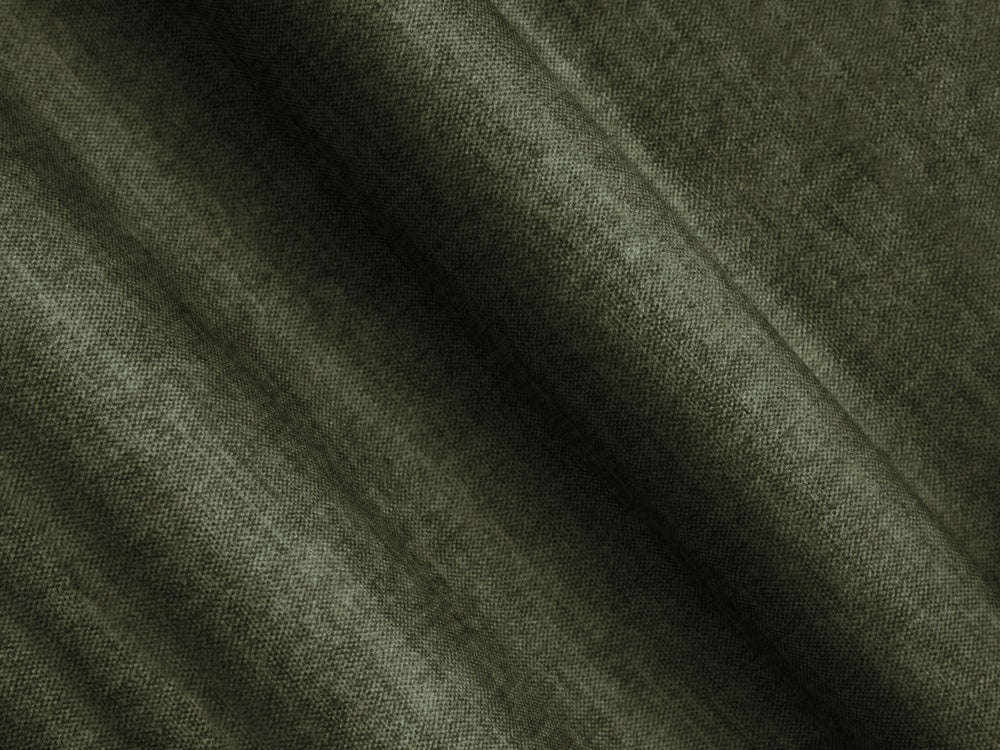 Zelený pravostranný 5-miestny sametový rohový gauč KOGE