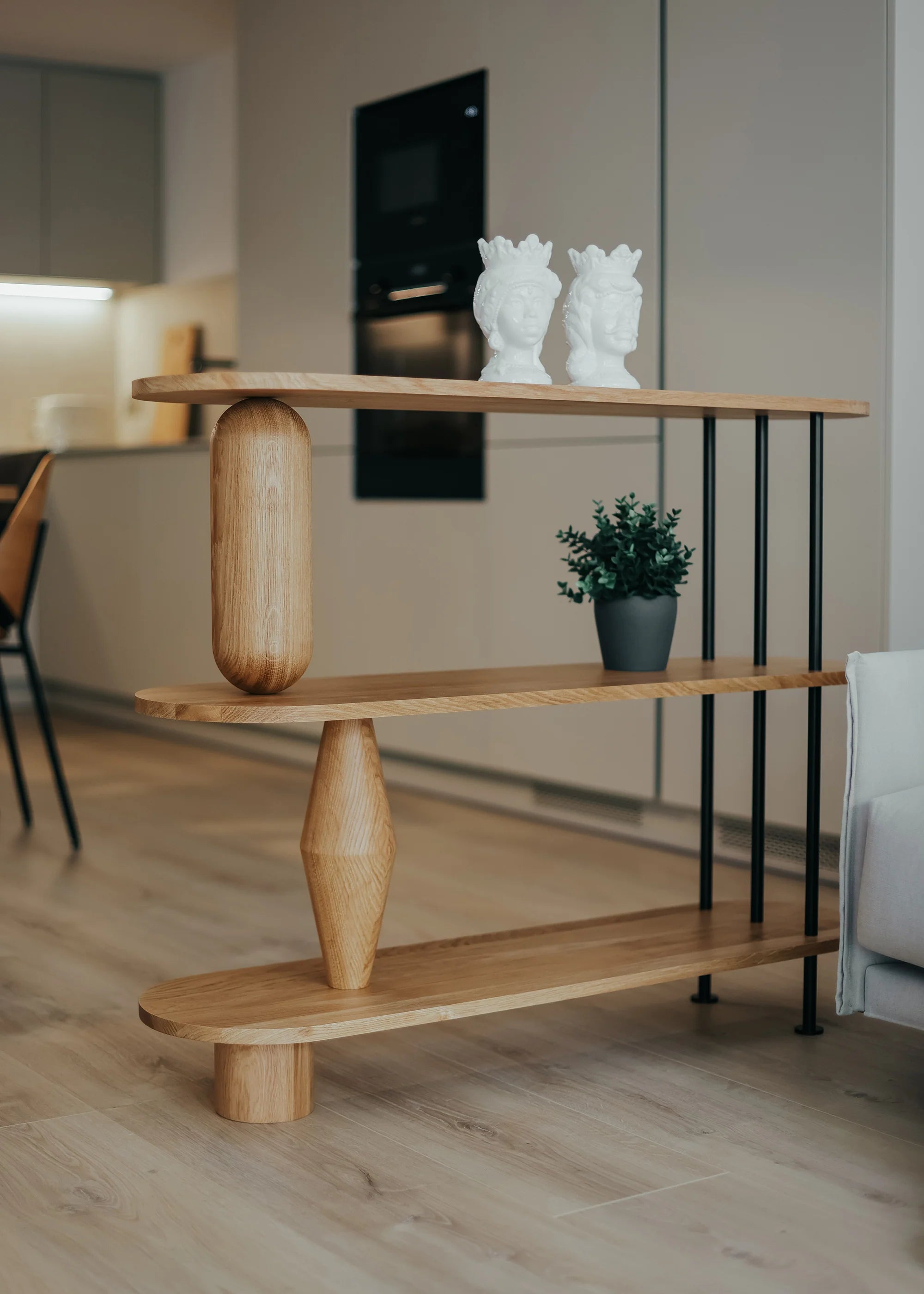 VAZOO Shelf Cream Oak Wood