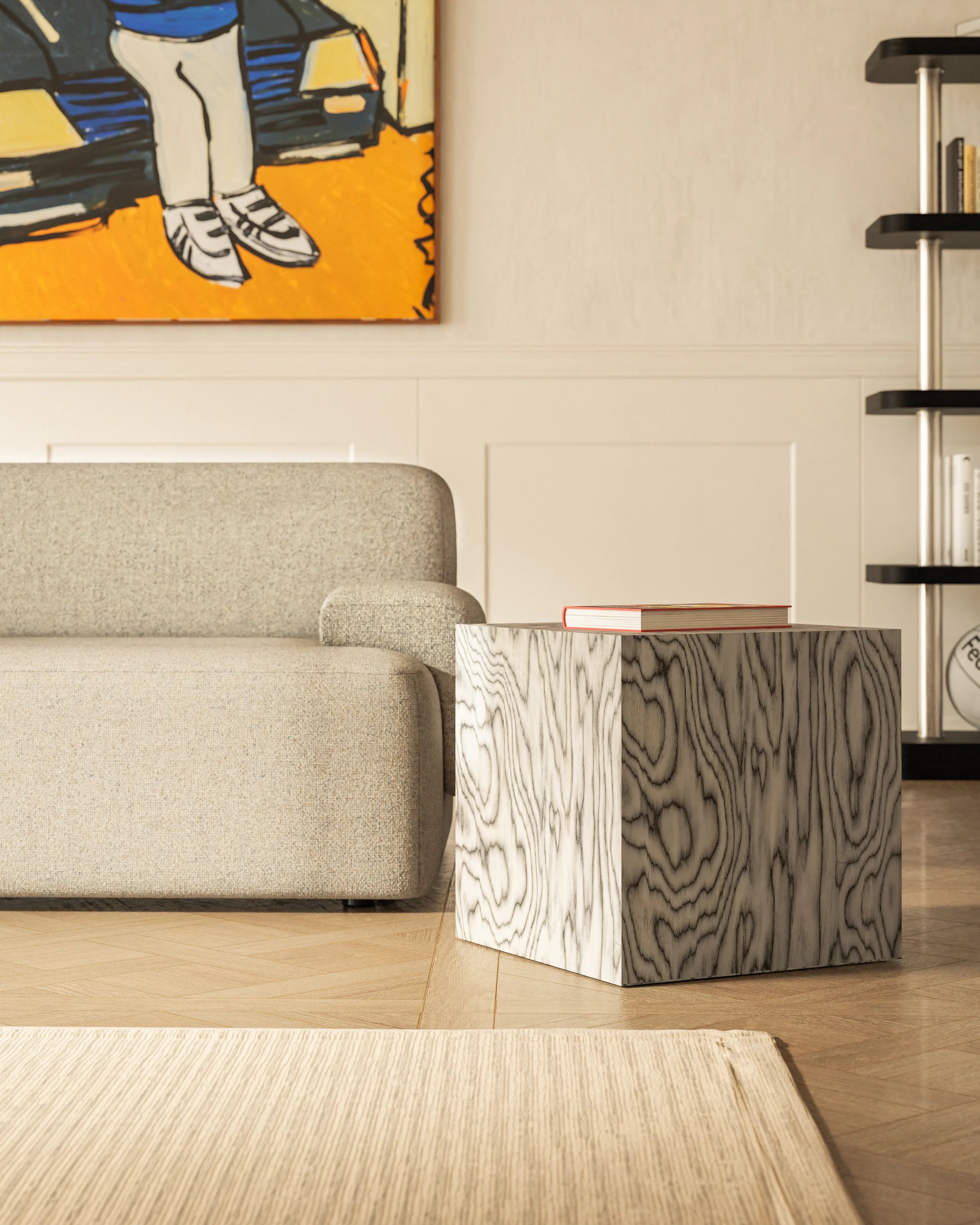 Pomocný stolík CUBE Sottsass