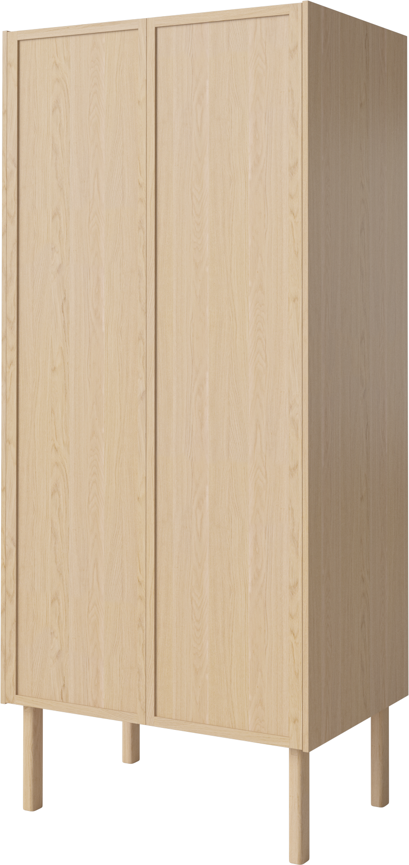 Skriňa CANA bielené dubové drevo