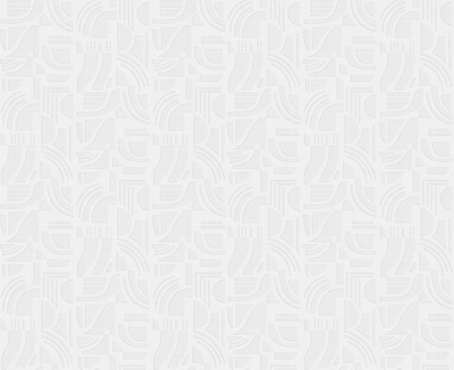 Textilná tapeta so štruktúrou a geometrickým vzorom LINSOLITE - BLANC biela