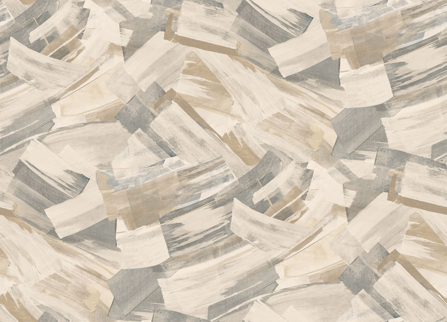 Metallic Wallpaper with Abstract Pattern IMPULSION - PLATINUM PEARL